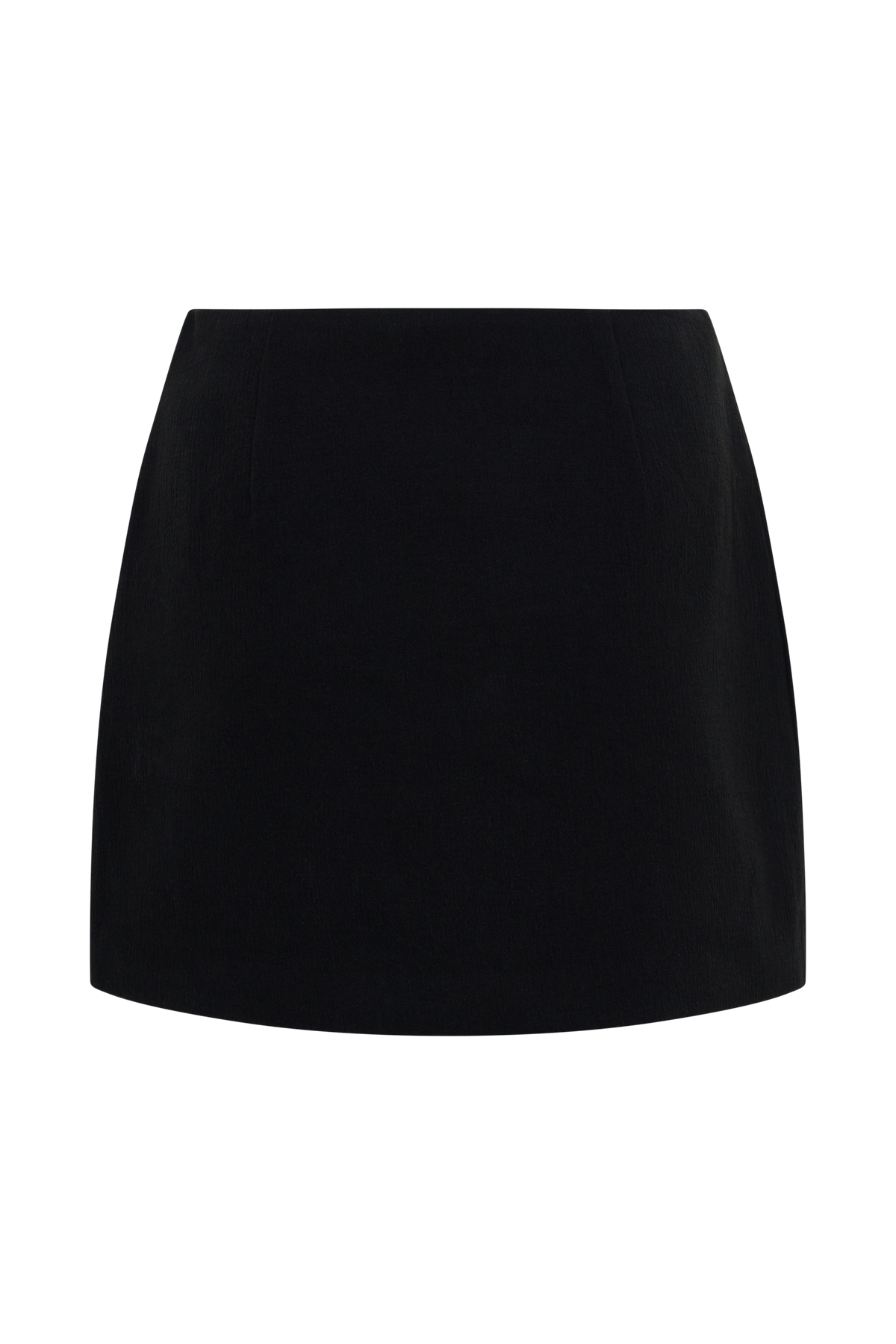 Dayana Cotton Mini Skirt - Black
