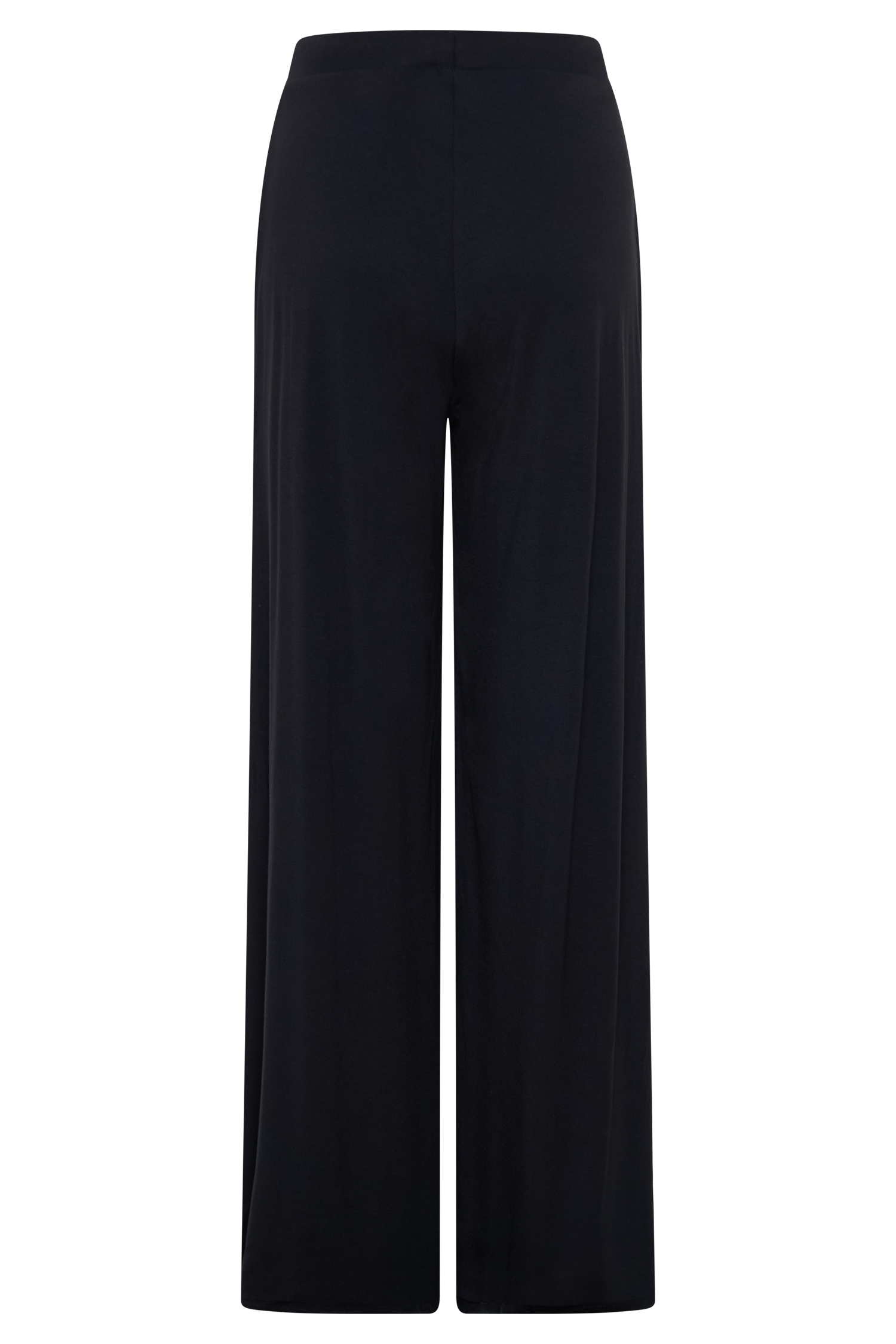 Dewi Wide Leg Modal Pants - Black #8