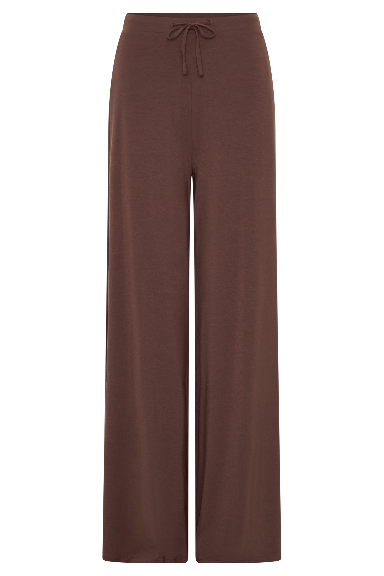 Dewi Wide Leg Modal Pants - Chocolate #10