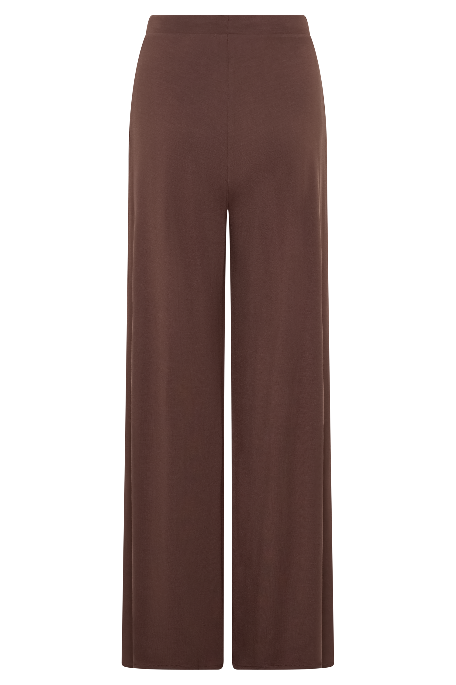 Dewi Wide Leg Modal Pants - Chocolate #9