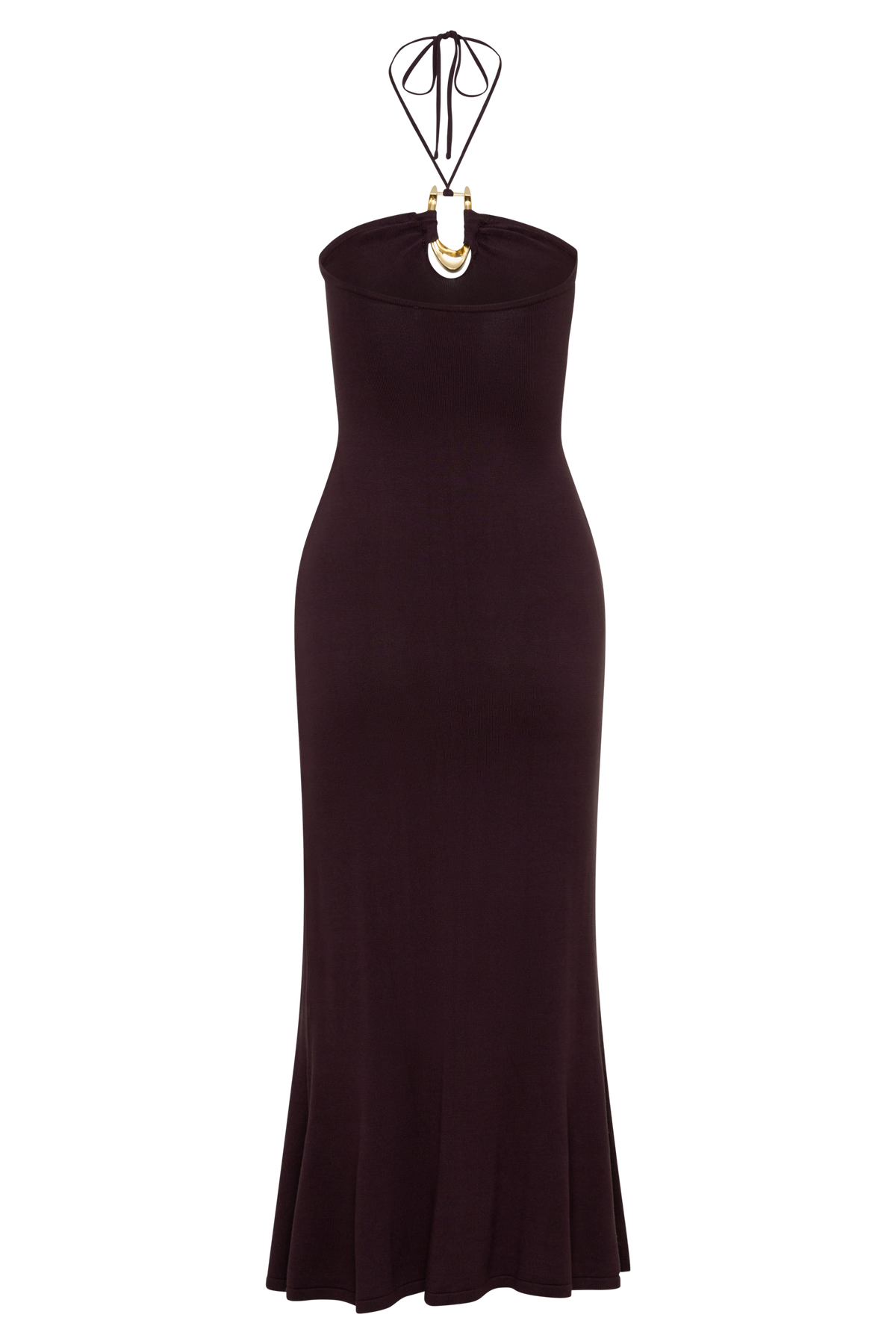 Dimitri Knit Midi Dress - Chocolate #8