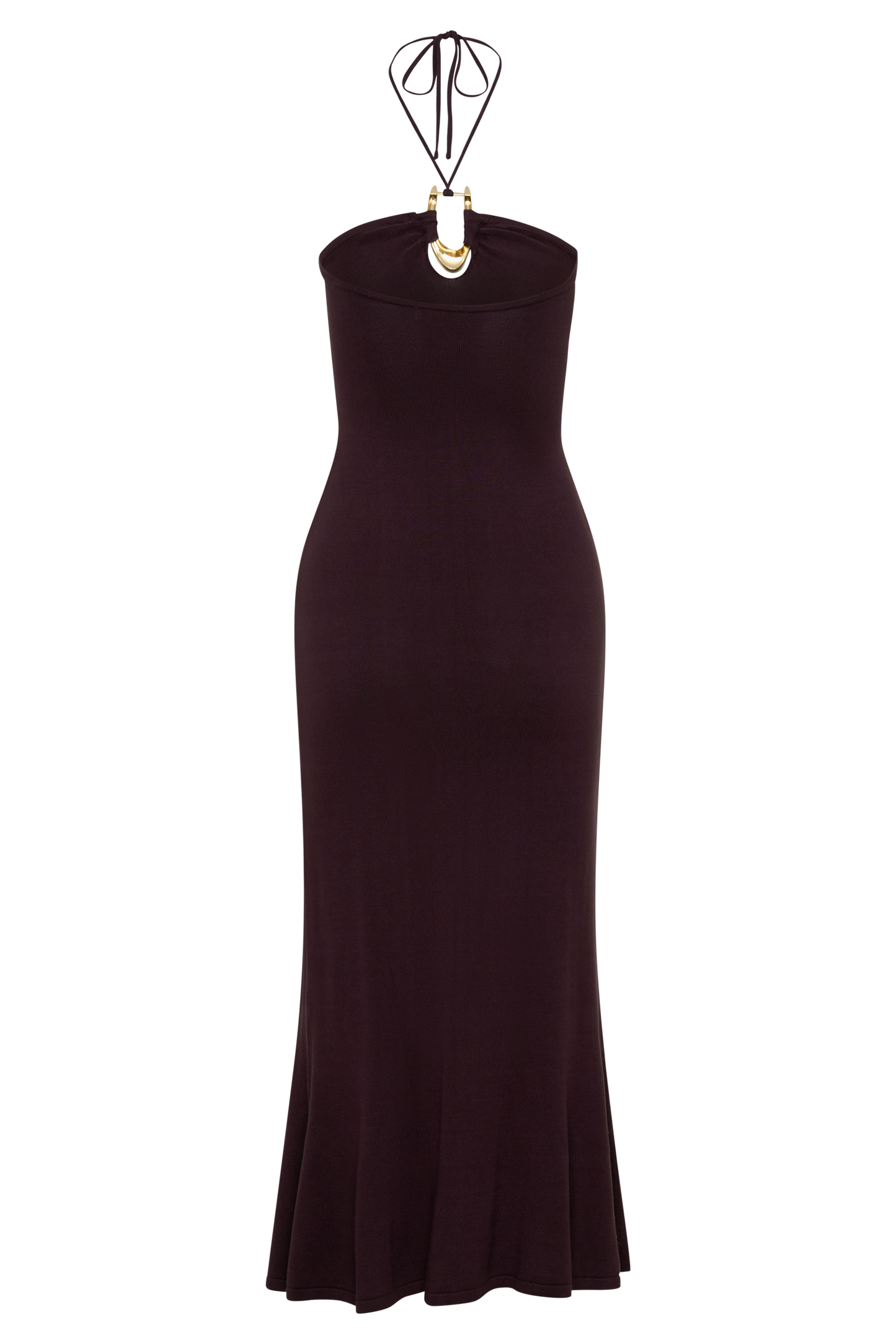 Dimitri Knit Midi Dress - Chocolate