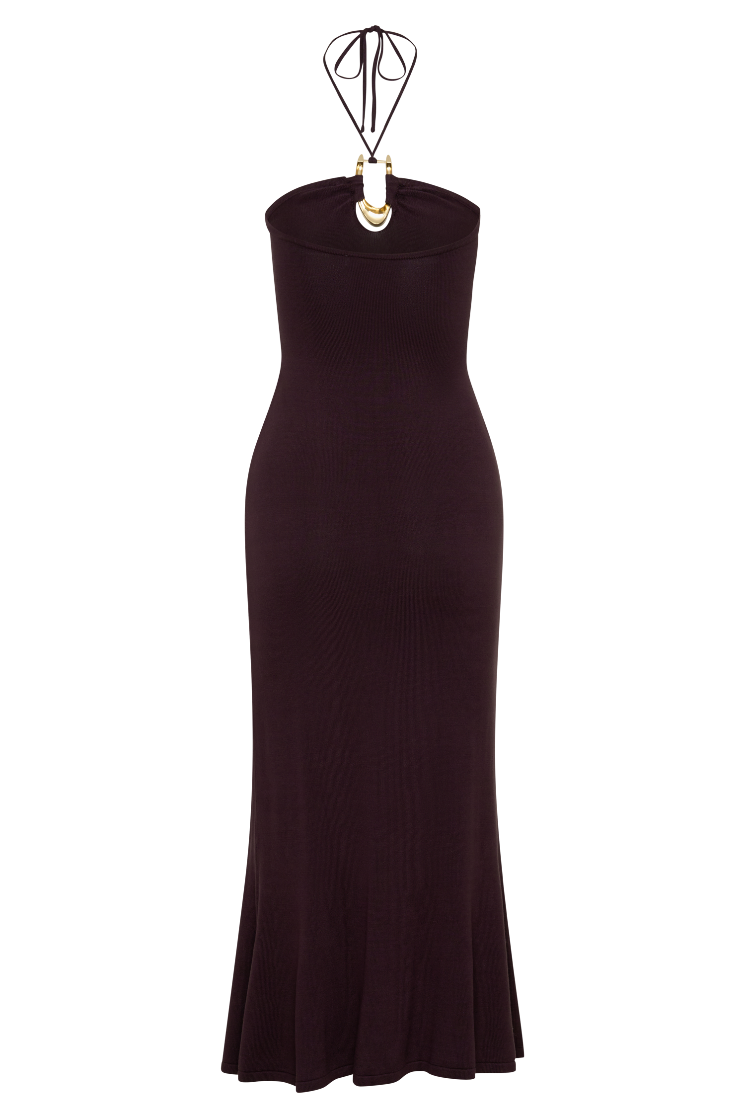 Dimitri Knit Midi Dress - Chocolate #8