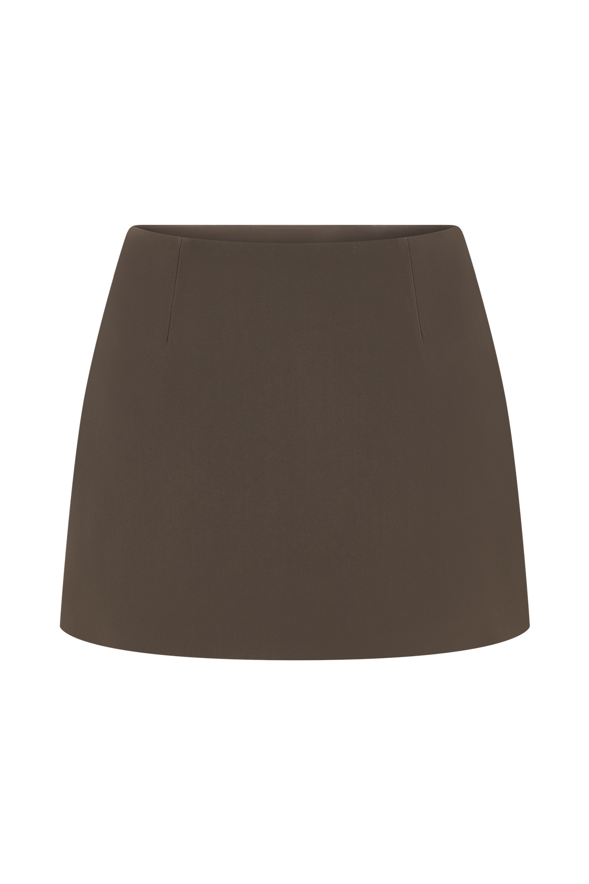 Effy Suiting Mini Skirt - Cacao Brown #9