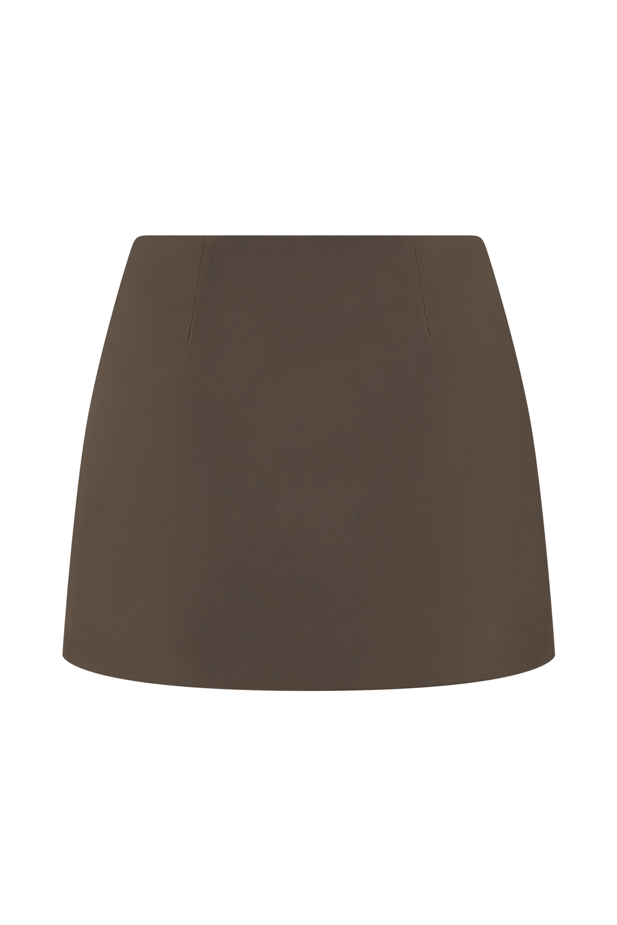 Effy Suiting Mini Skirt - Cacao Brown #8