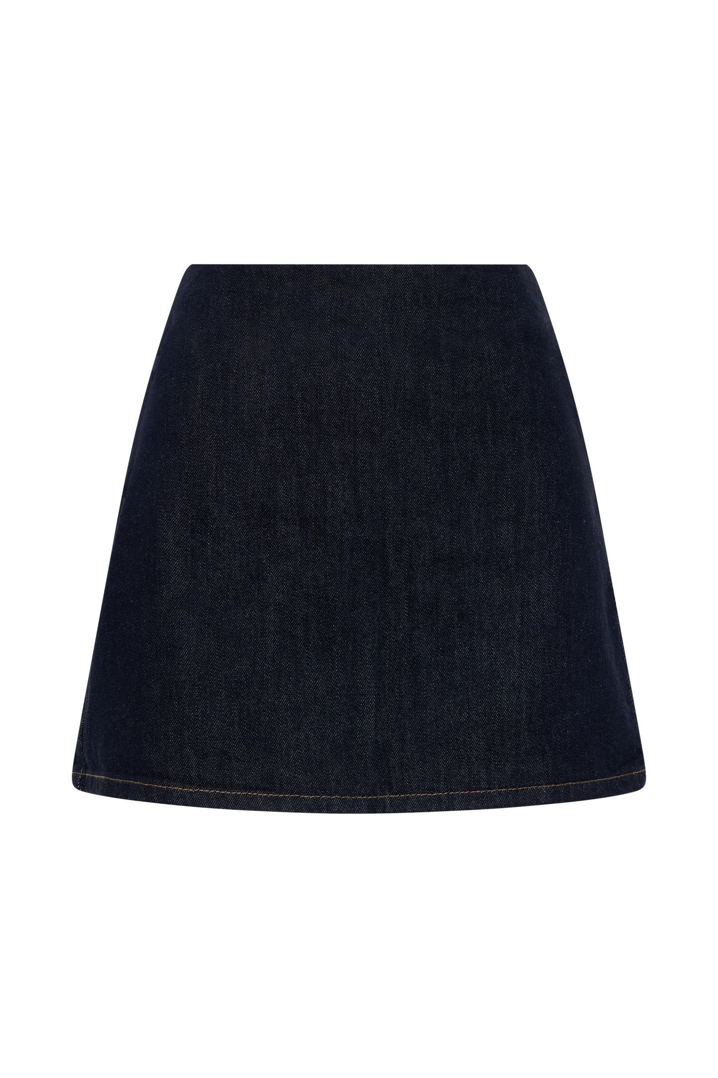 Ellie Denim Mini Skirt - Washed Indigo Blue