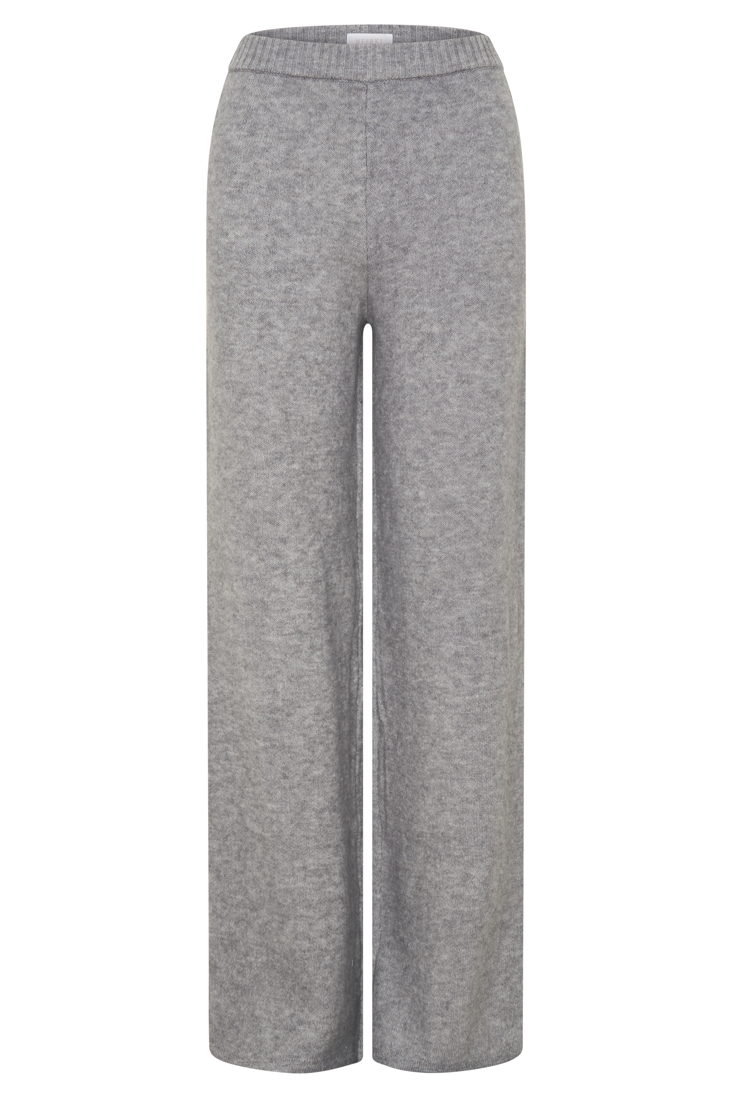 Evan Knit Wide Leg Pants - Grey Marle #9