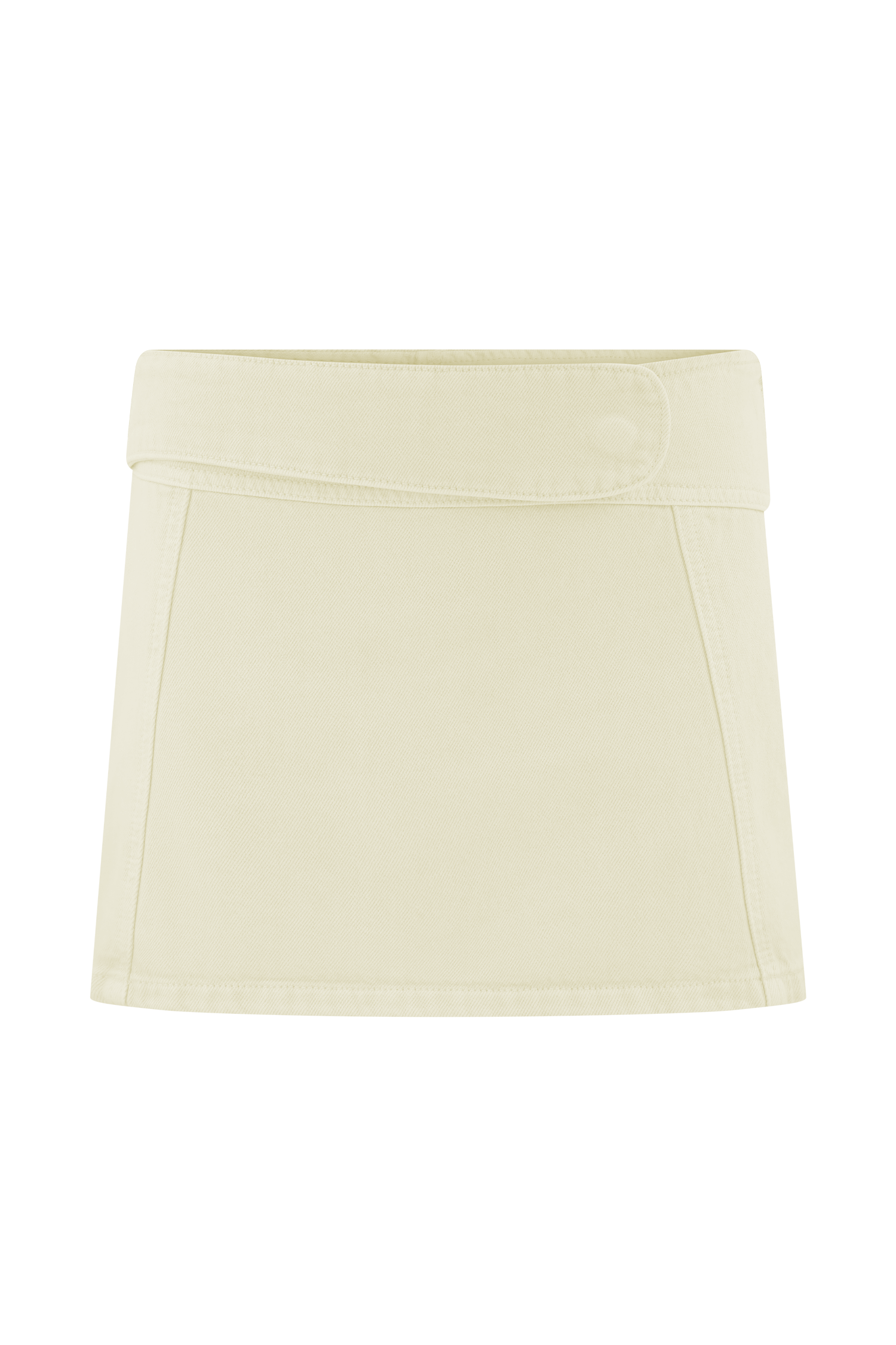 Fallon Denim Micro Mini Skort - Stone Wash #11