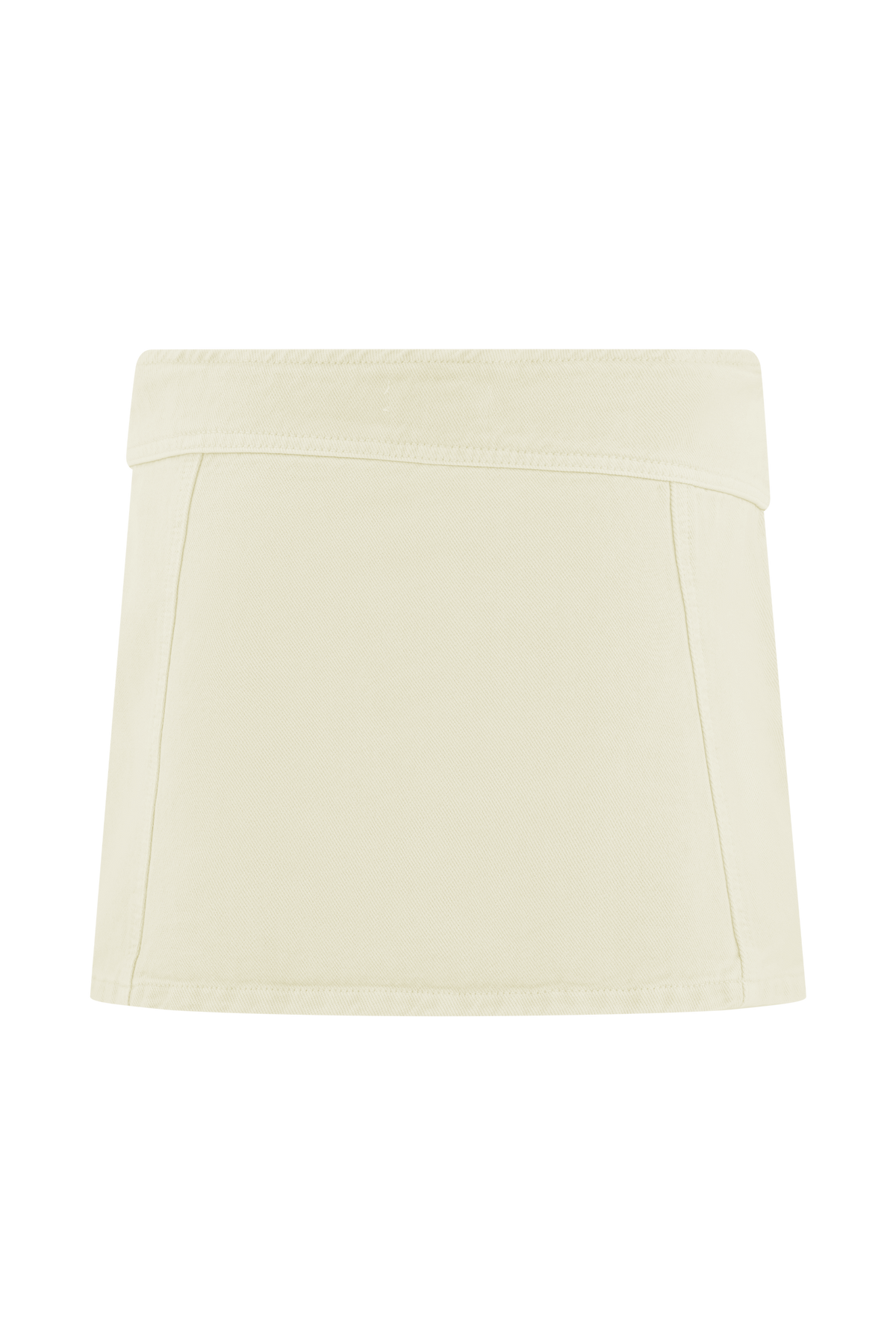 Fallon Denim Micro Mini Skort - Stone Wash #10