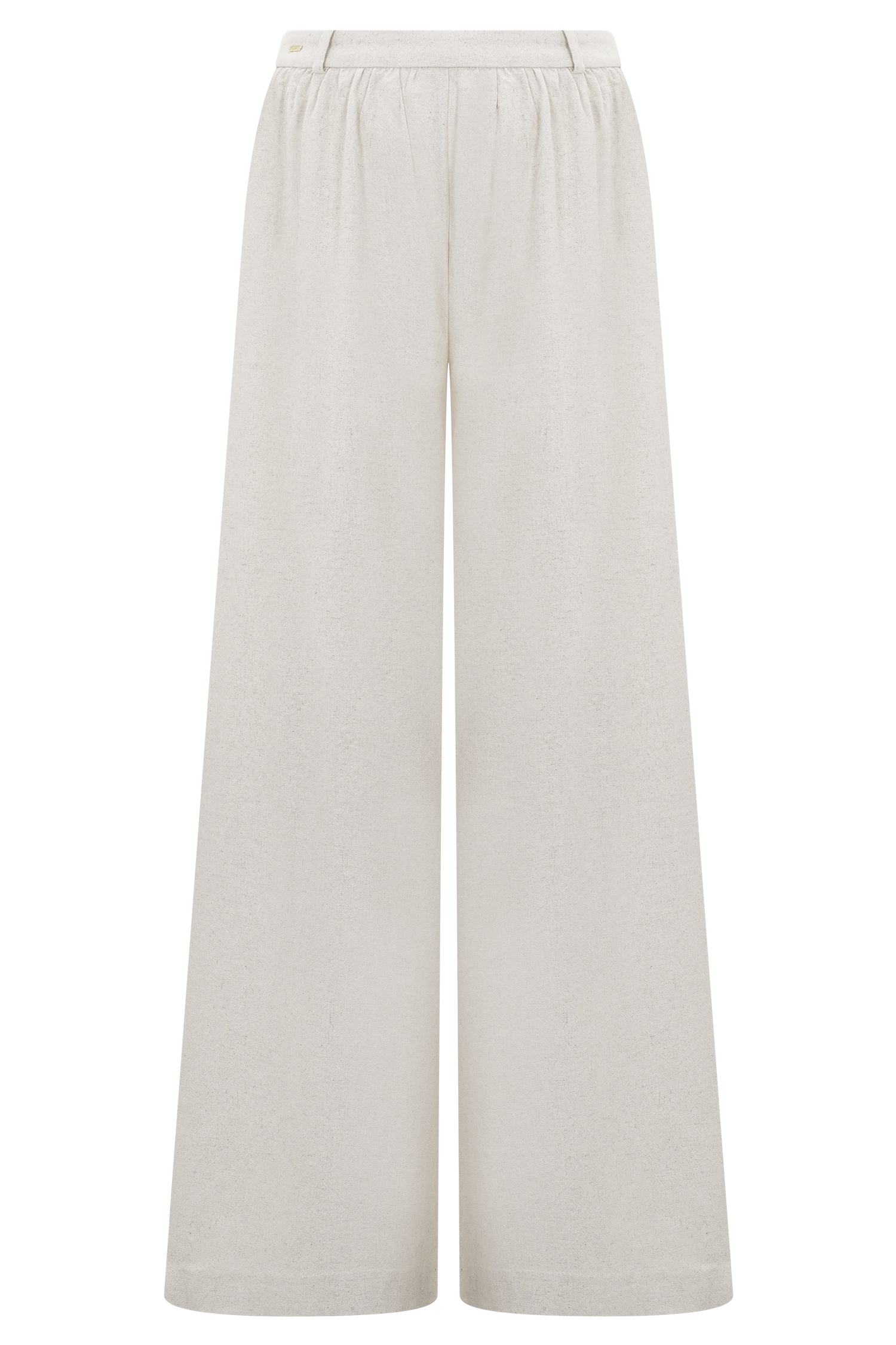 Gabby Straight Leg Linen Pants - Natural #10