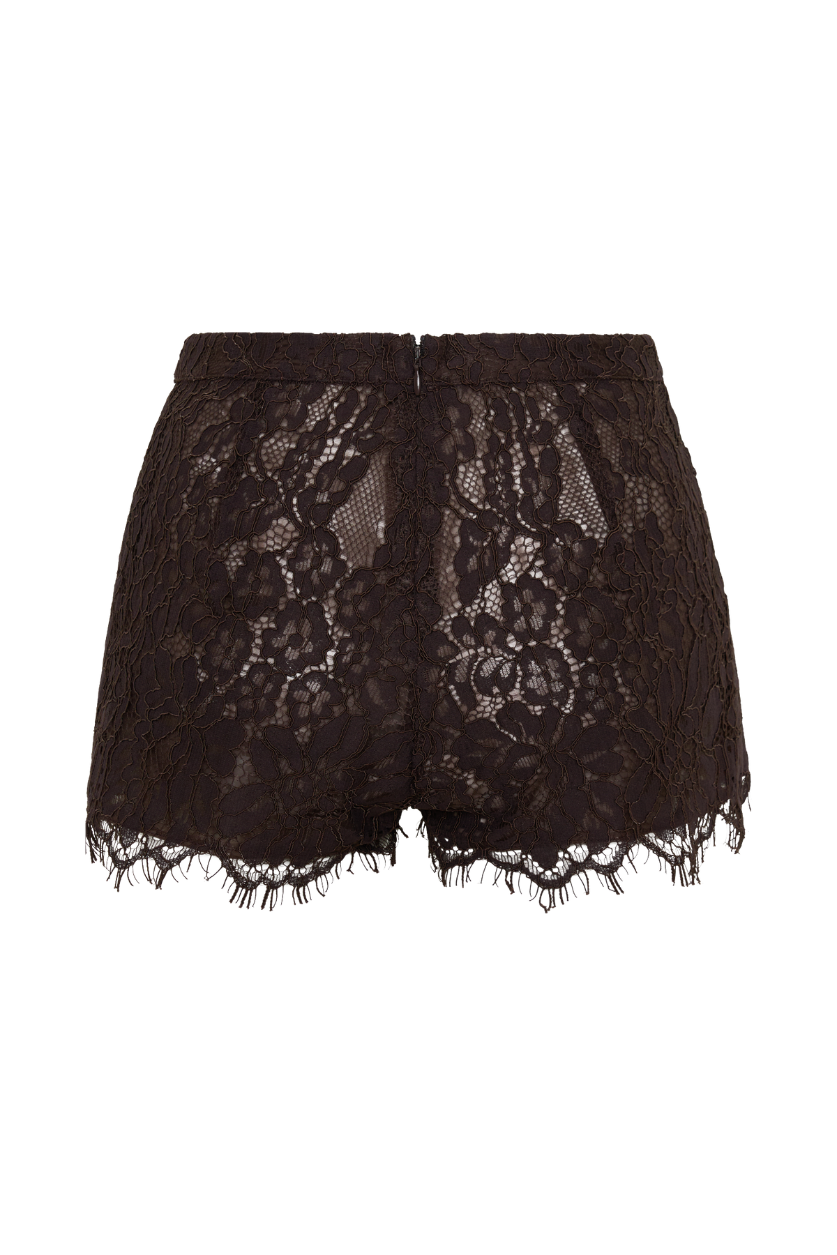 Gigi Lace Mini Shorts - Dark Chocolate #10