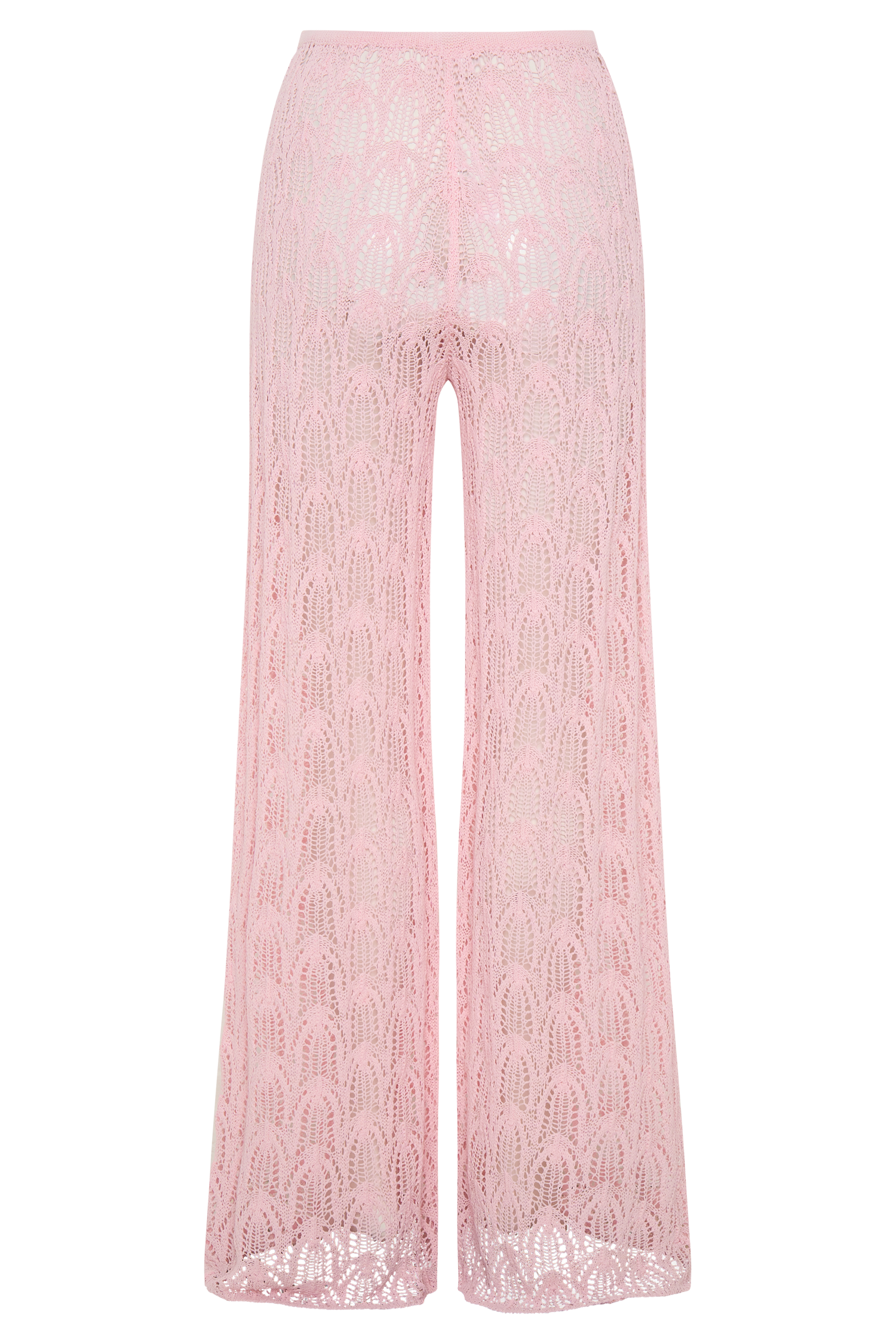 Glinda Crochet Pants - Baby Pink #8