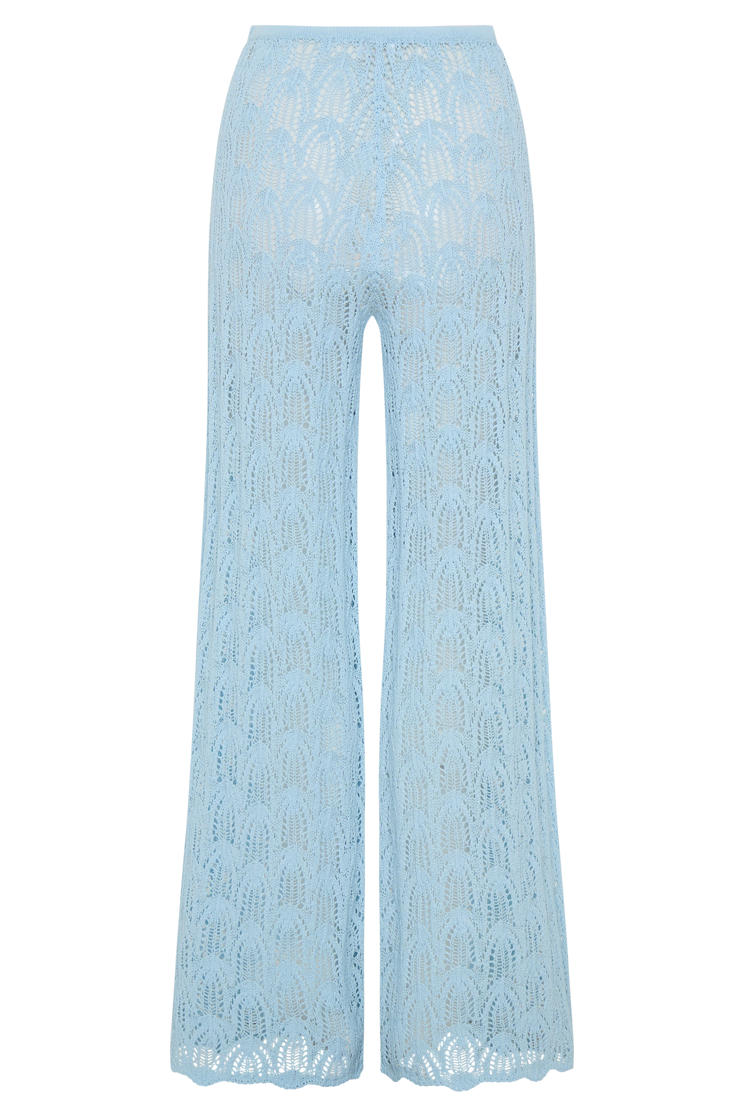 Glinda Crochet Pants - Light Blue #8