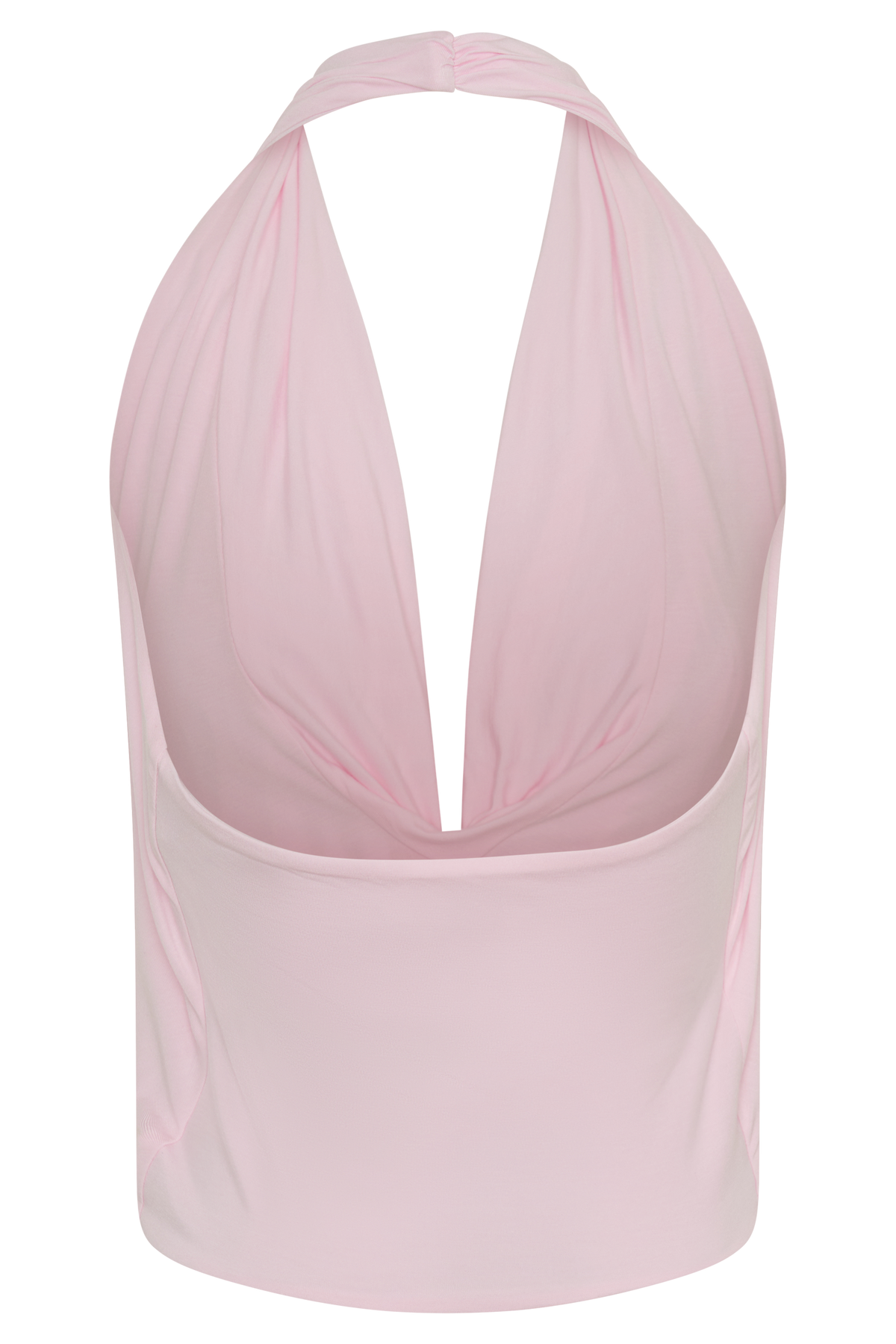 Huyen Cowl Front Modal Top - Ballet Pink