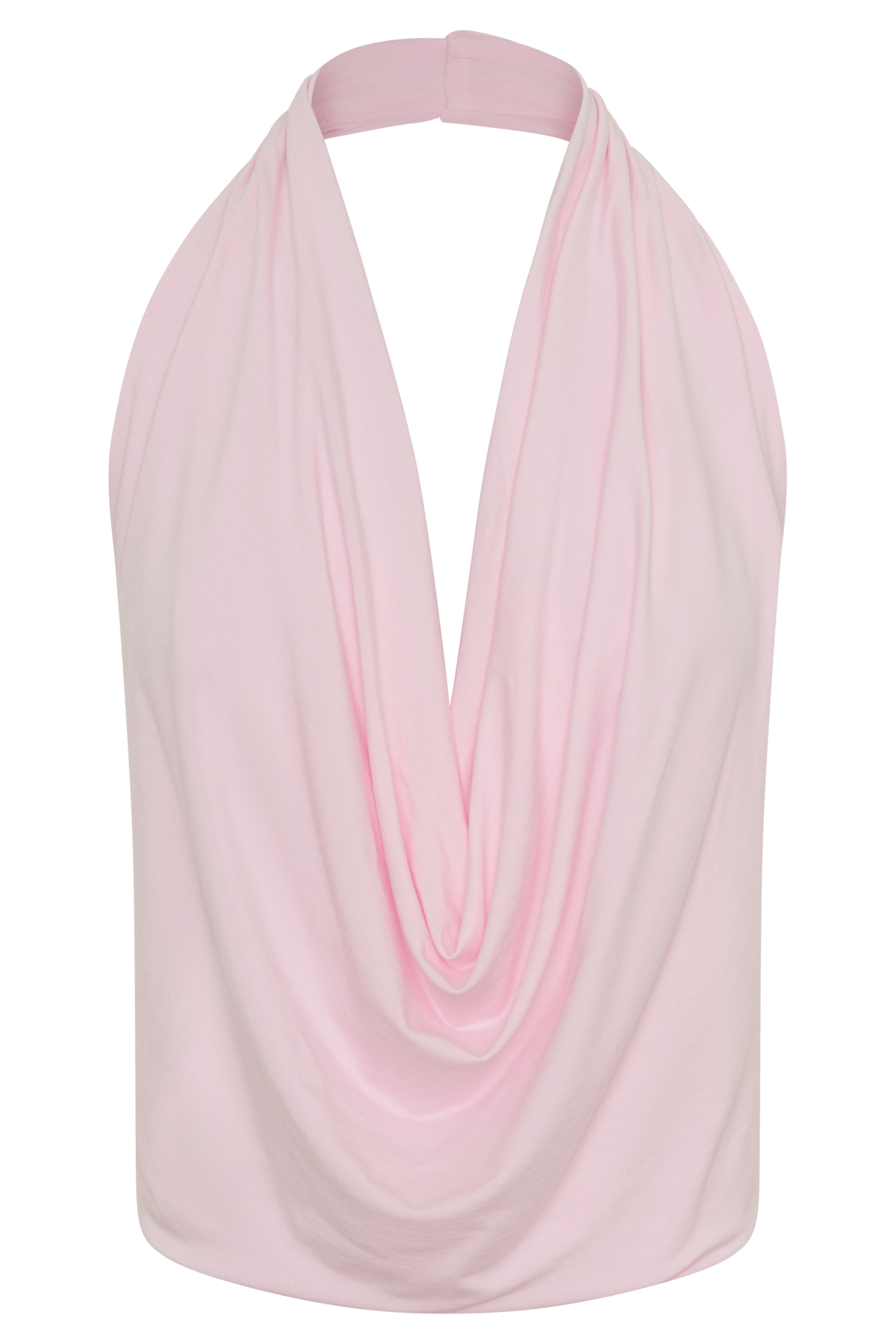 Huyen Cowl Front Modal Top - Ballet Pink #9