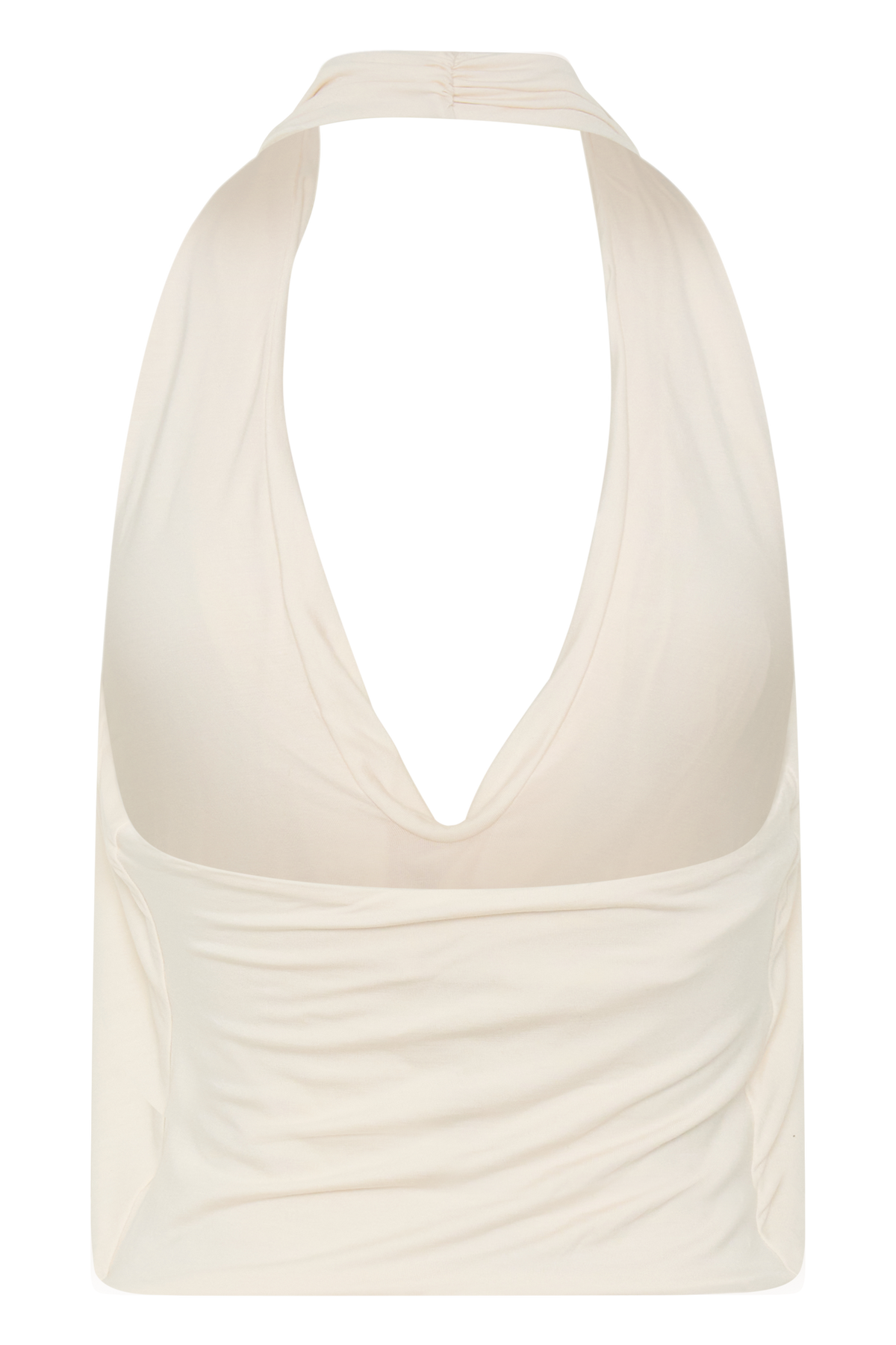Huyen Cowl Front Modal Top - Ivory #8