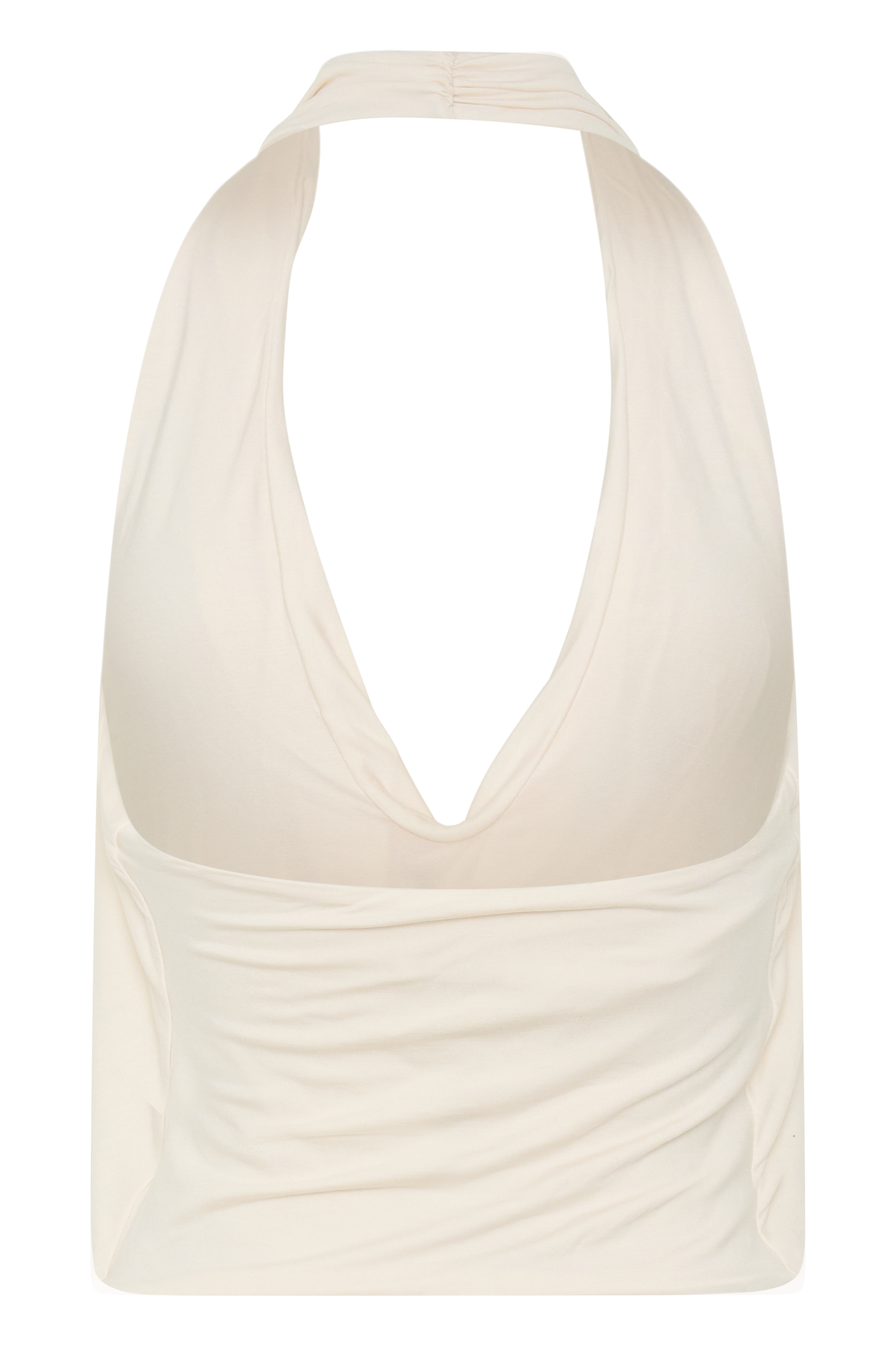 Huyen Cowl Front Modal Top - Ivory #8