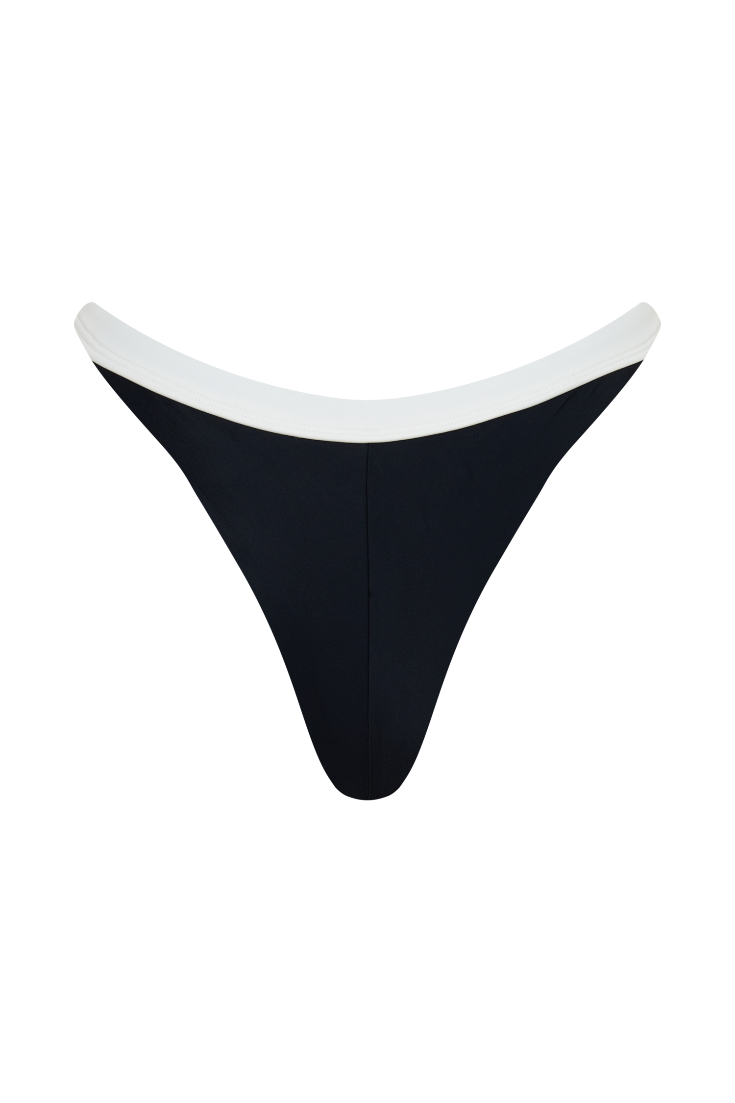 Isla Thong Bikini Bottom - Black/White #14