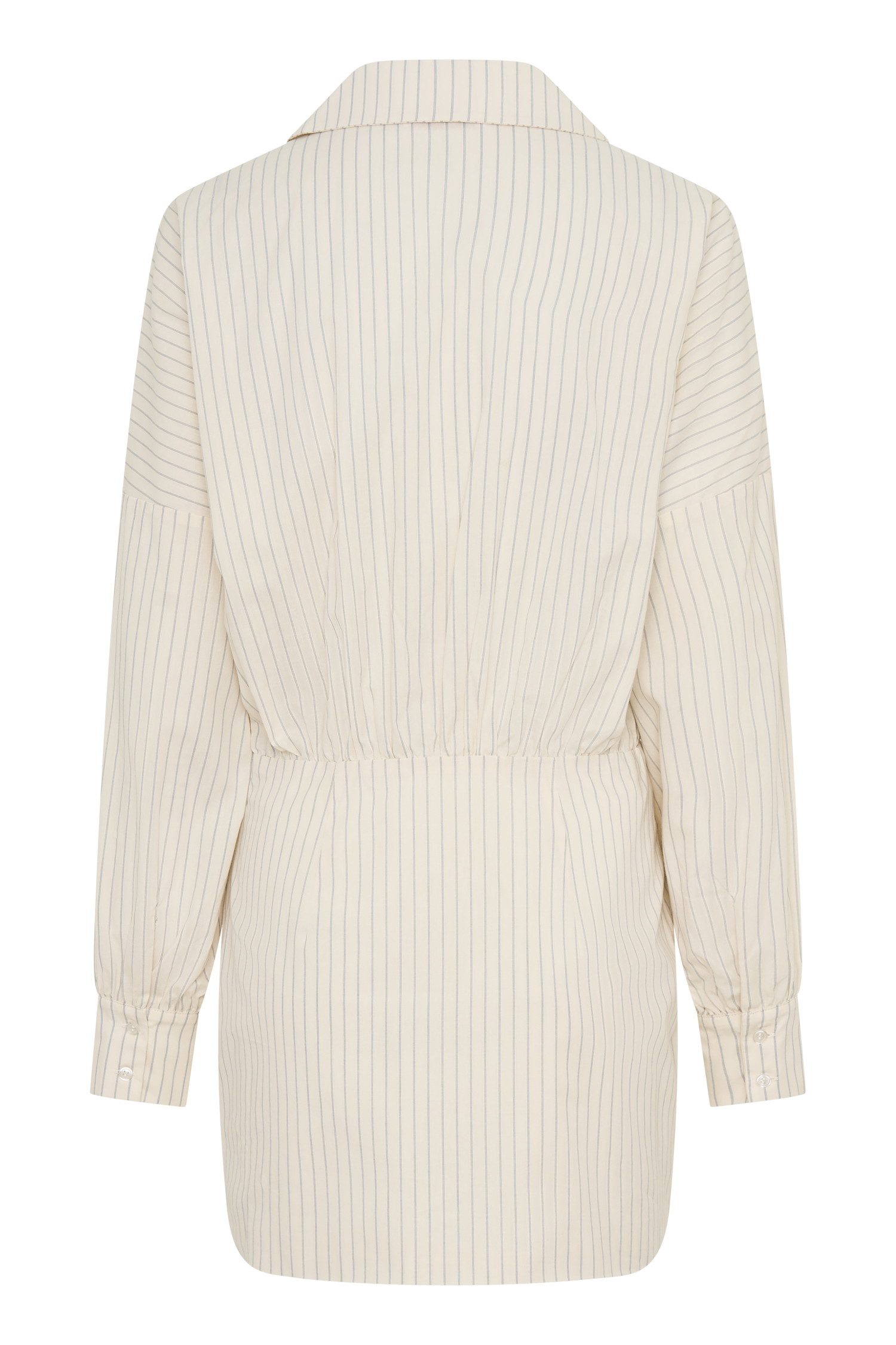 Ivy Oversize Shirt Mini Dress - Stripe #8