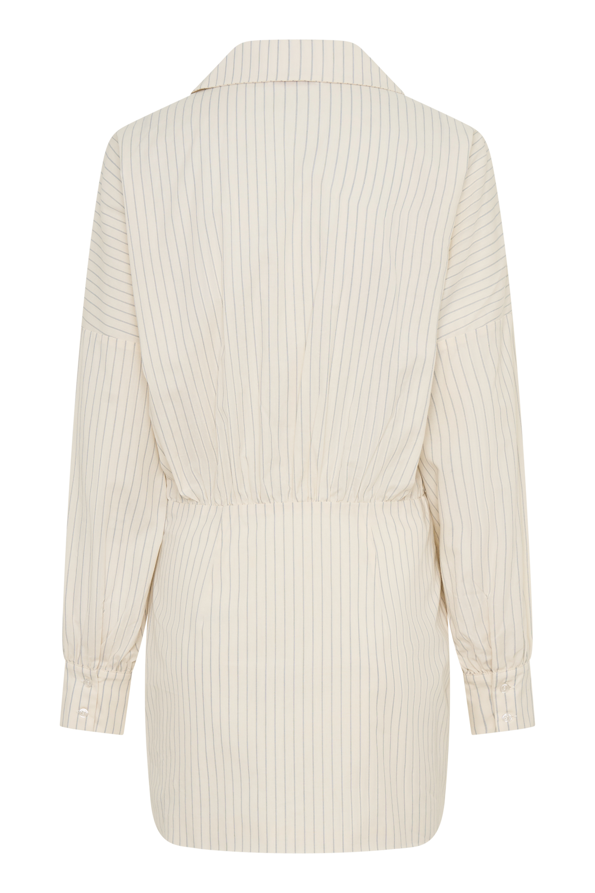 Ivy Oversize Shirt Mini Dress - Stripe #8