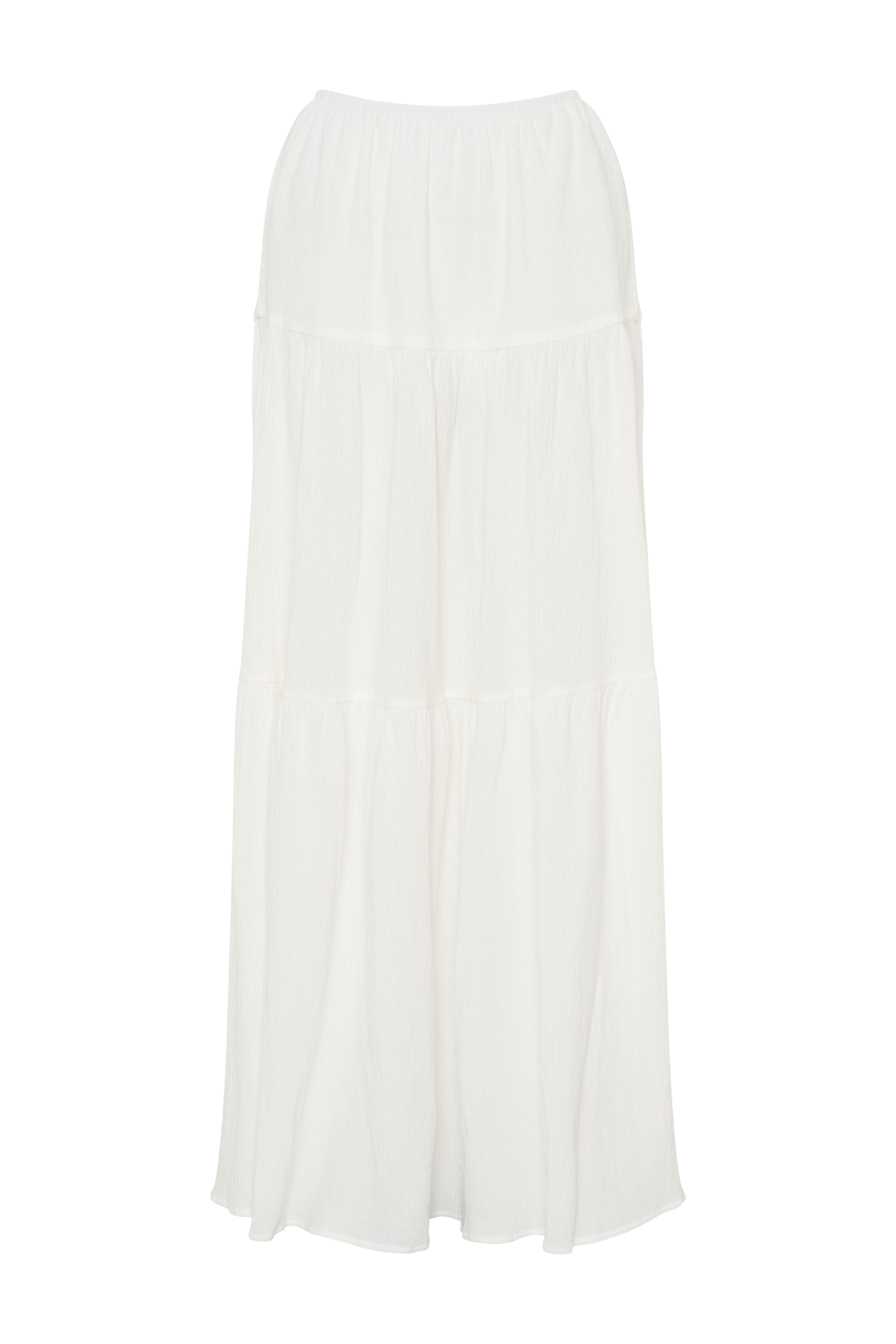 Jacinda Cotton Maxi Skirt - White #7