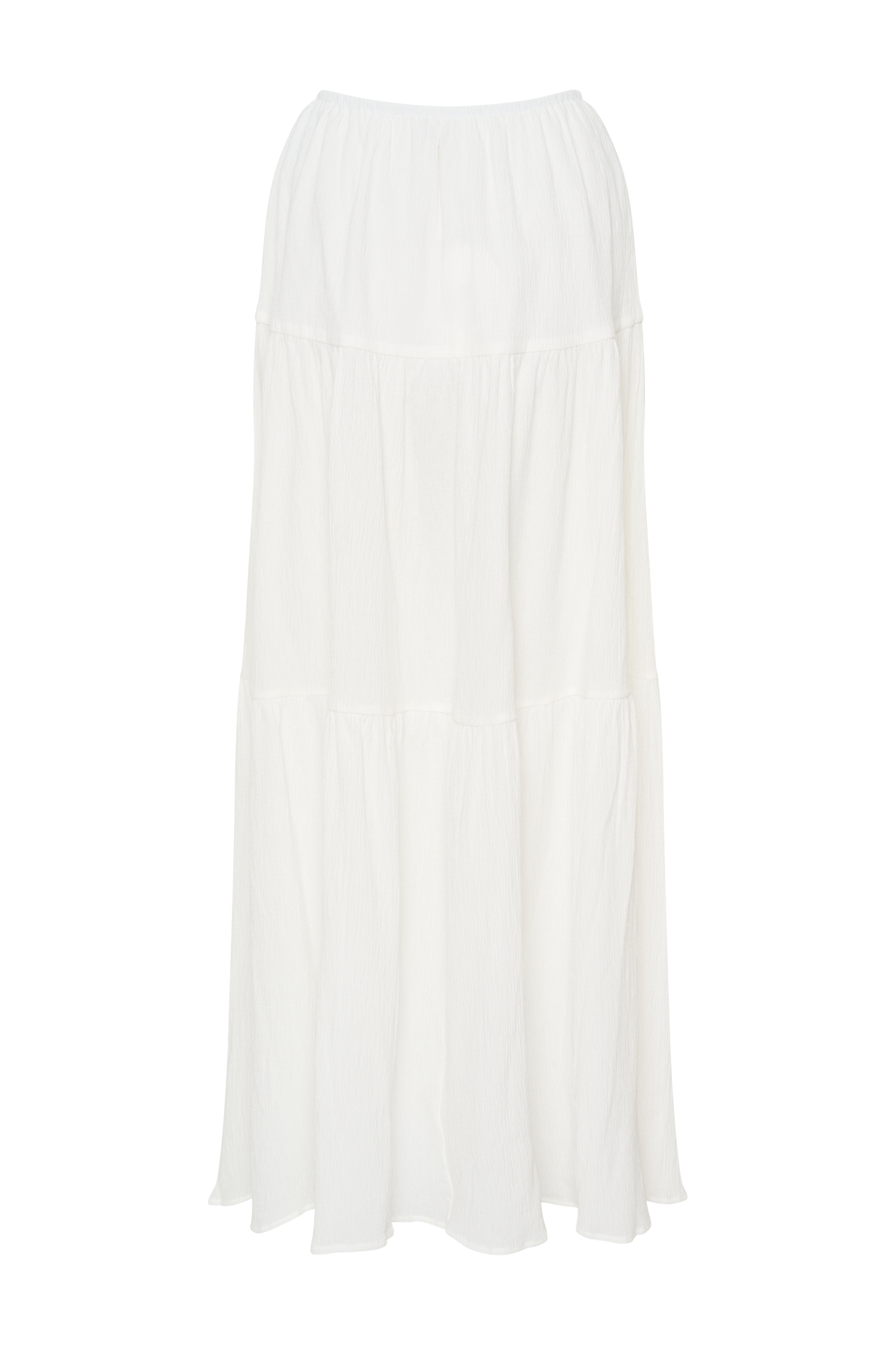 Jacinda Cotton Maxi Skirt - White #6