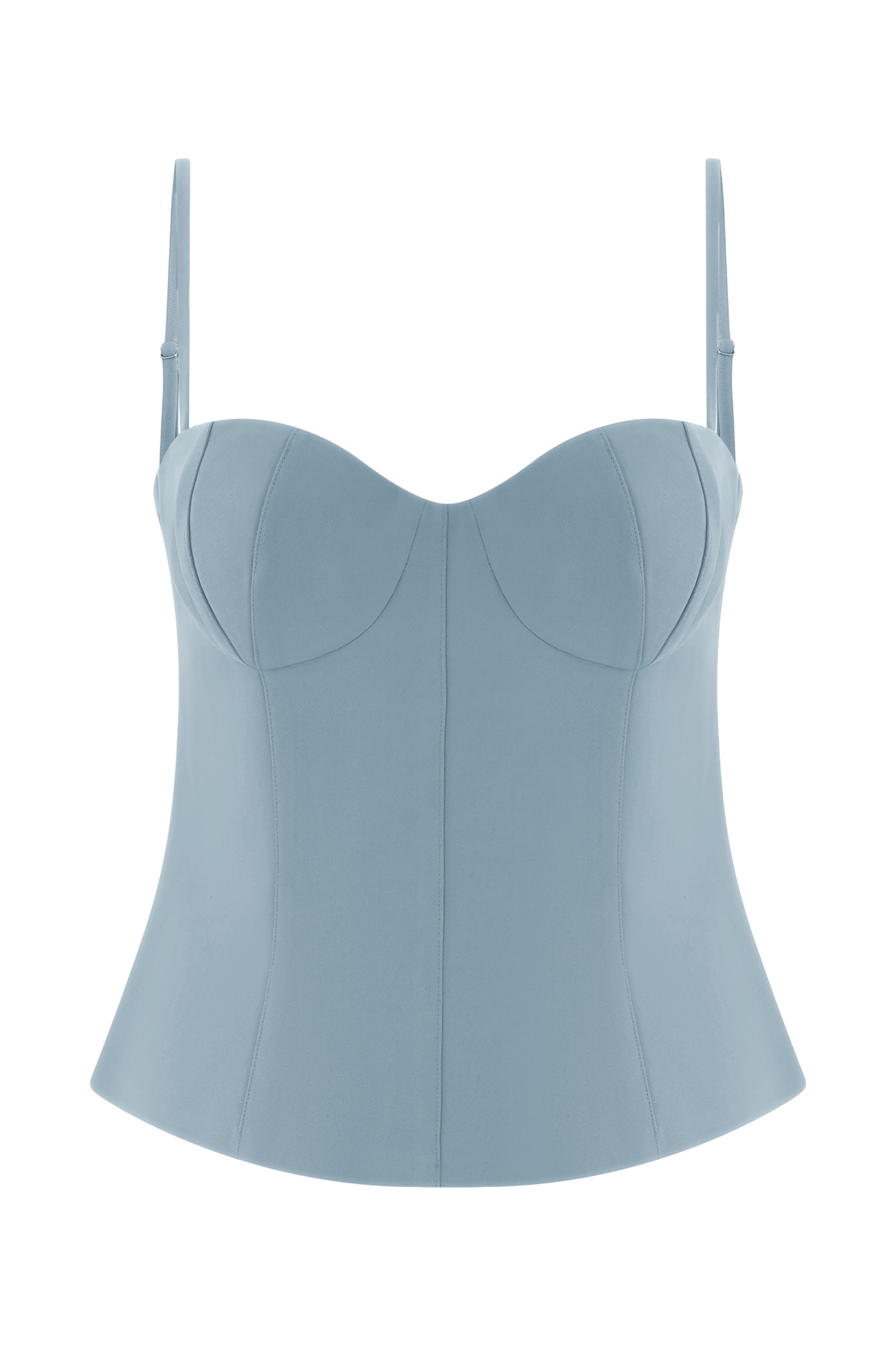 Jaime Spaghetti Strap Suiting Top - Ocean Blue #8