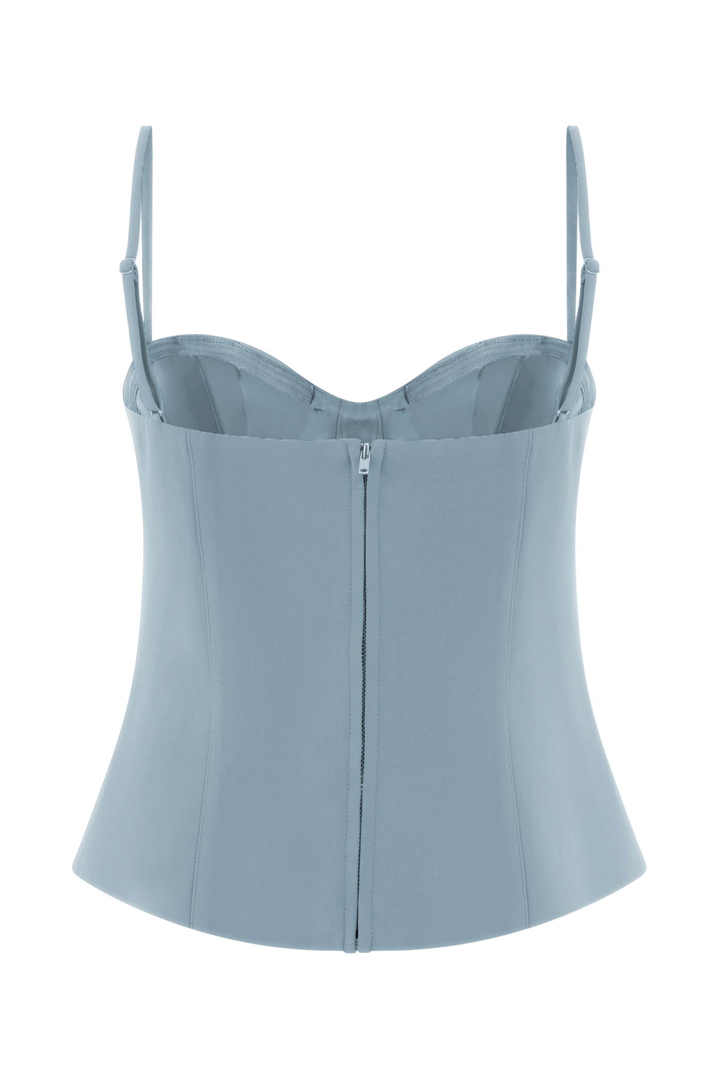 Jaime Spaghetti Strap Suiting Top - Ocean Blue
