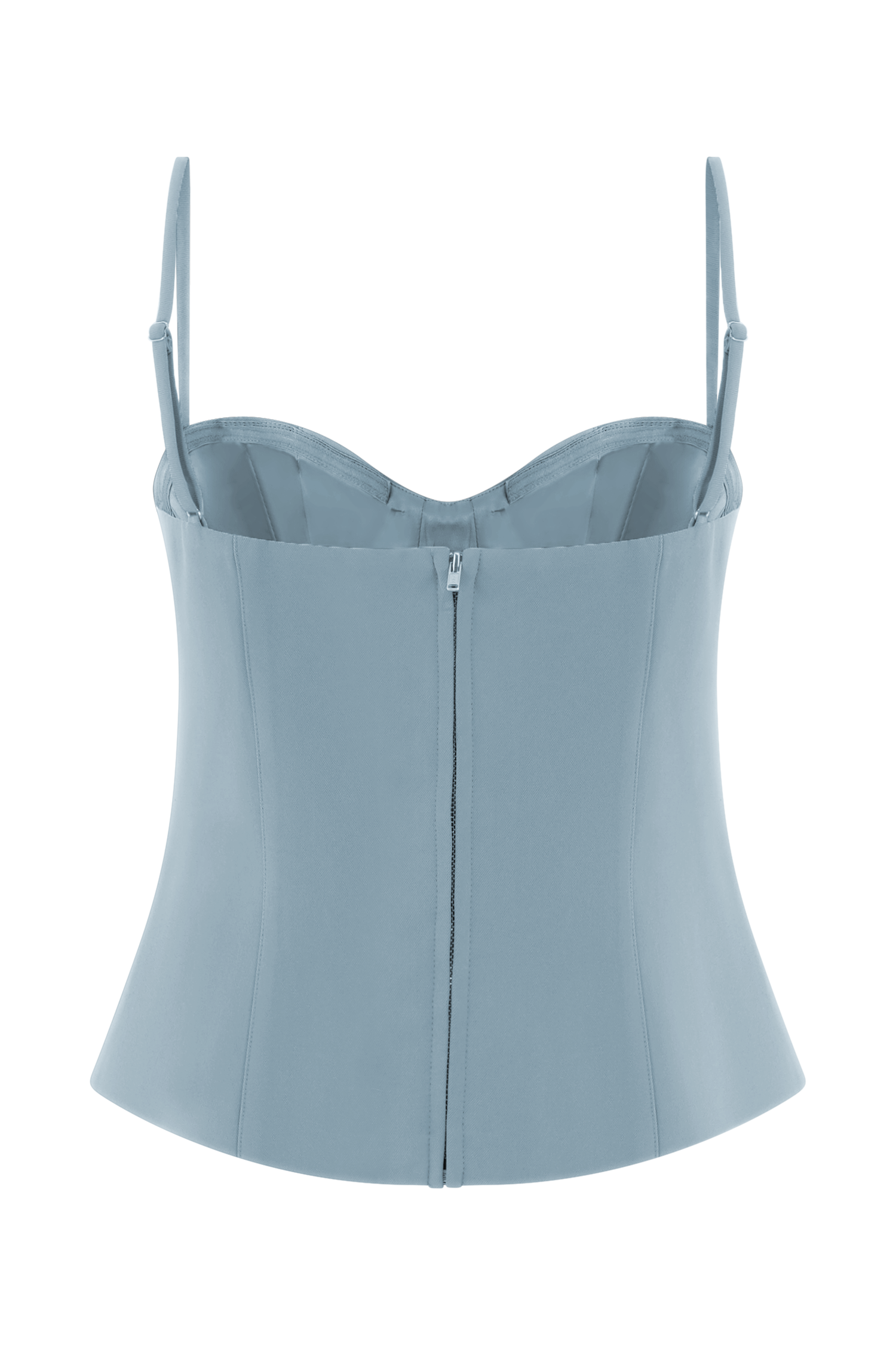 Jaime Spaghetti Strap Suiting Top - Ocean Blue #7