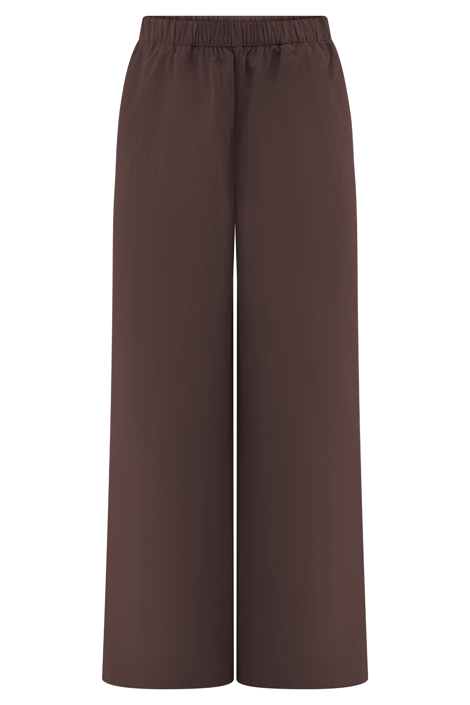 Janayia Cotton Wide Leg Pants - Dark Espresso #7