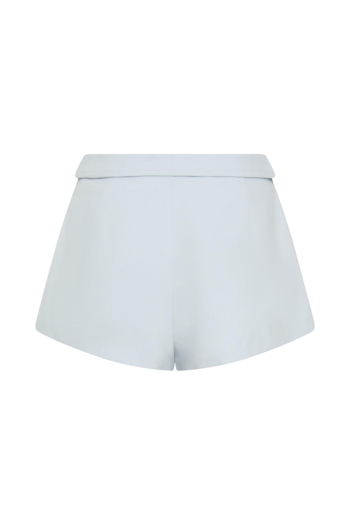 Josephine Cotton Shorts With Waistbands - Ice Blue #8