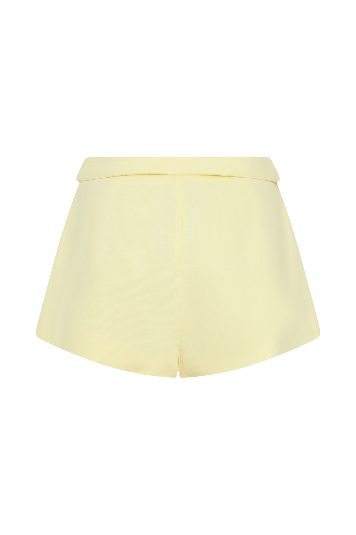 Josephine Cotton Shorts With Waistbands - Lemon #11