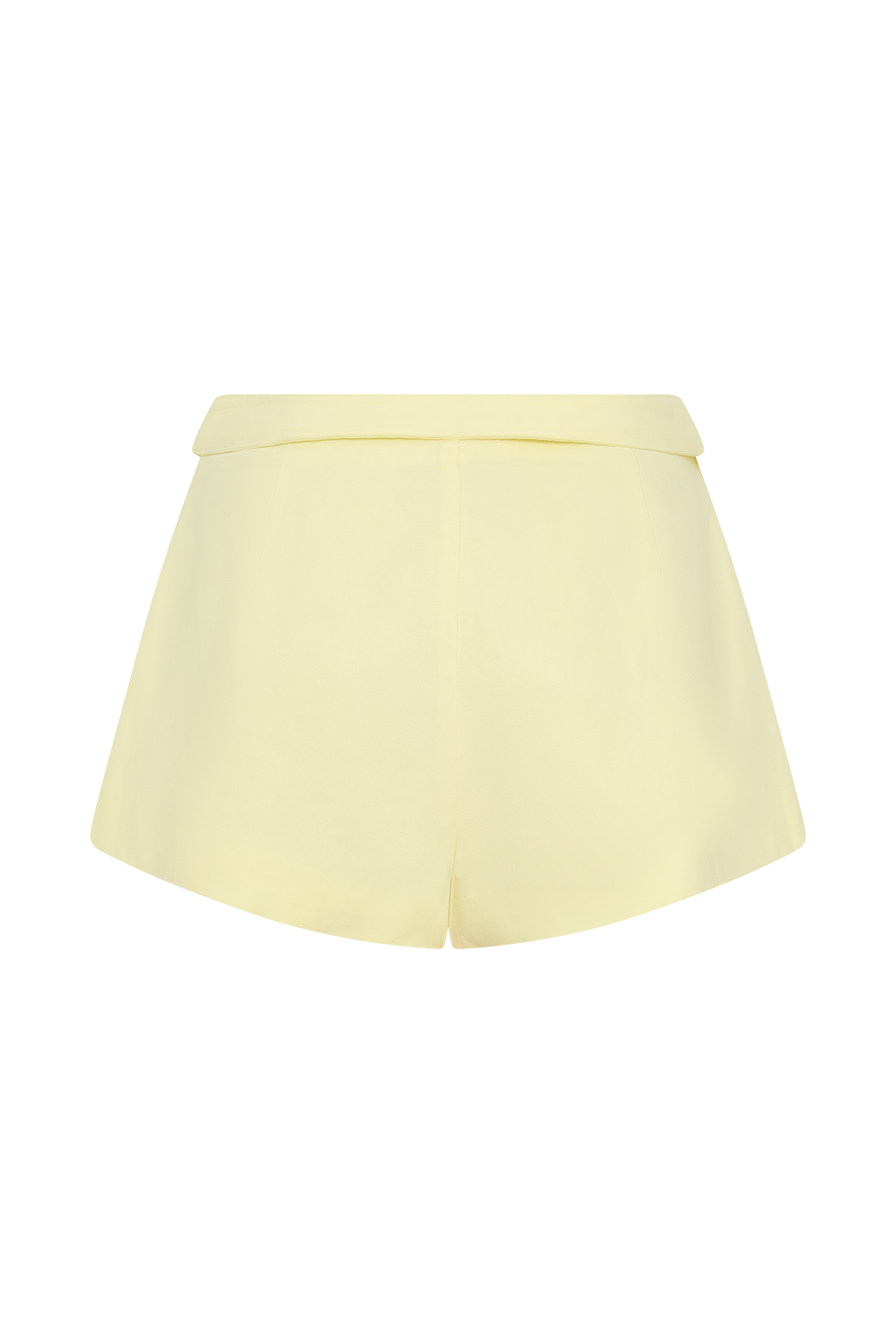 Josephine Cotton Shorts With Waistbands - Lemon #11