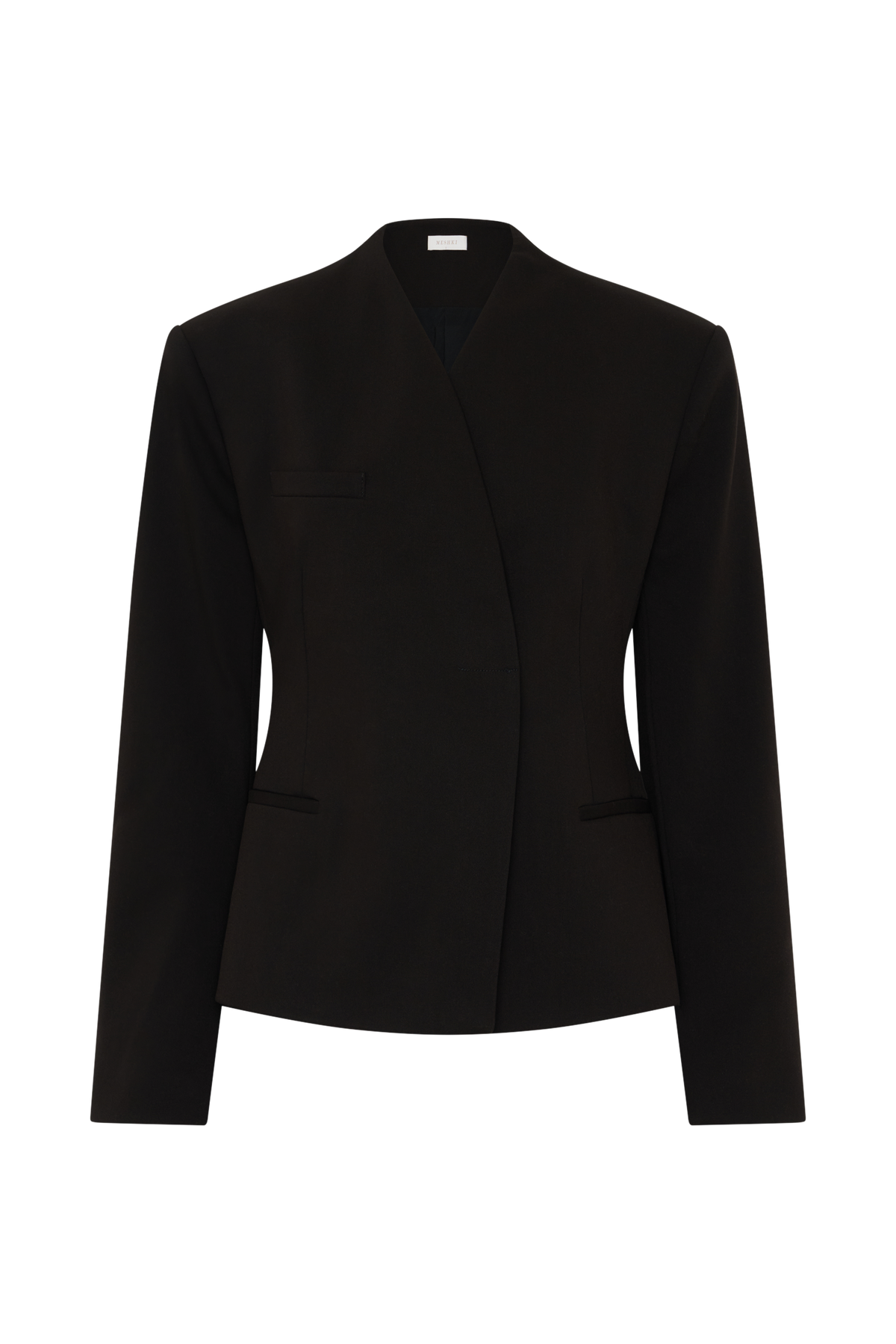 Katherine Suiting Structured Blazer - Black #8