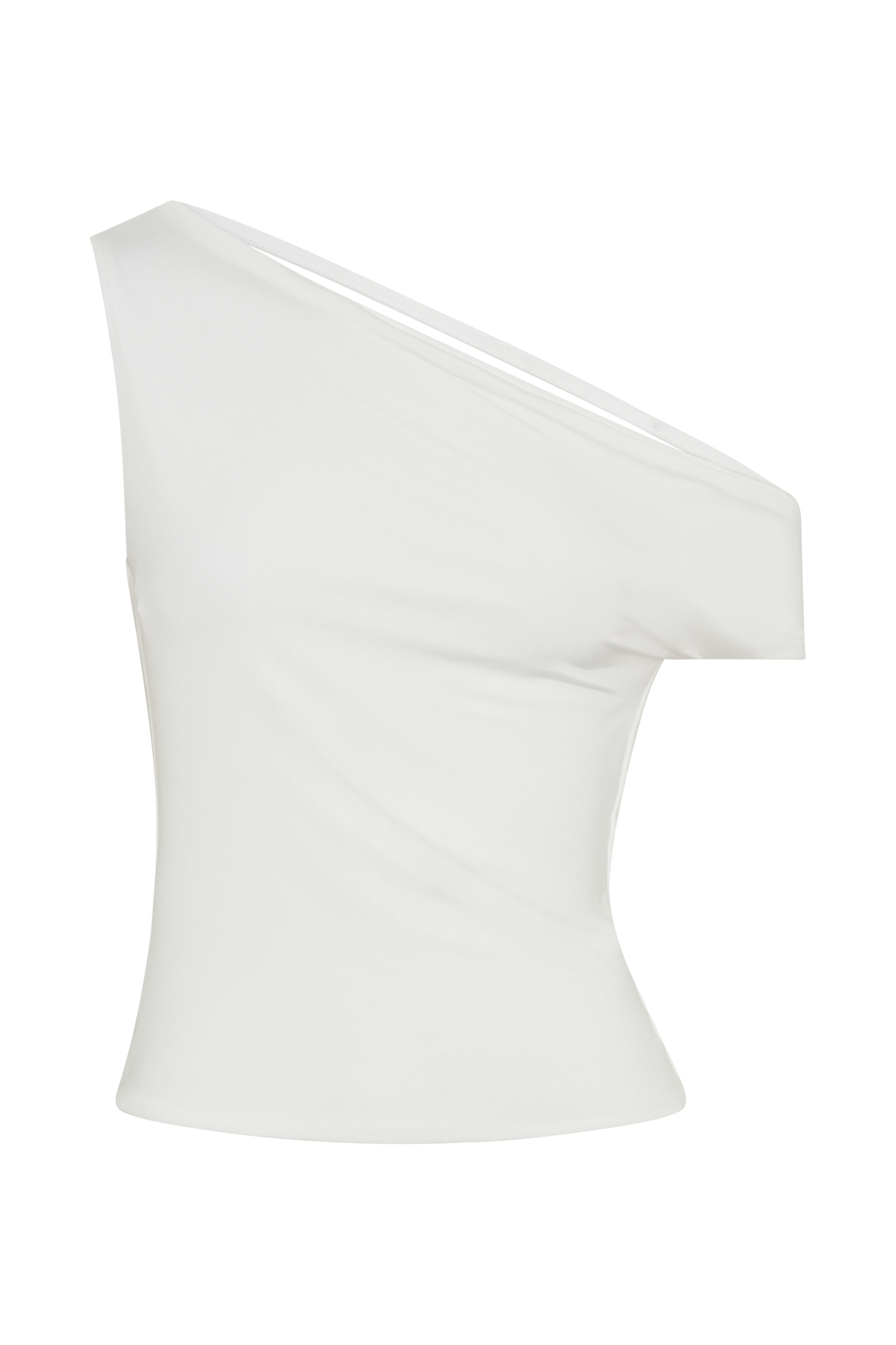 Kacey Slinky Off Shoulder Top - White