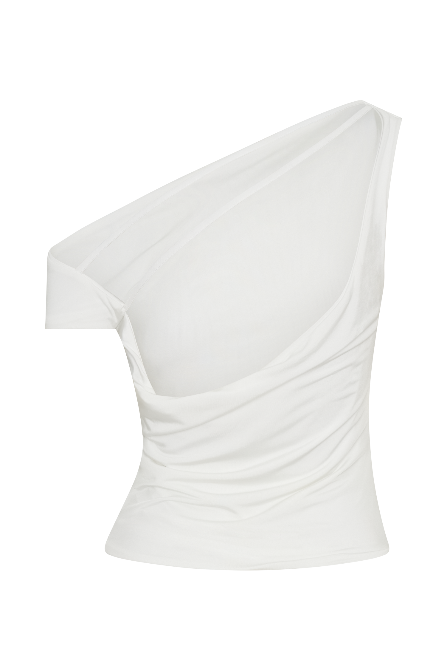 Kacey Slinky Off Shoulder Top - White #8