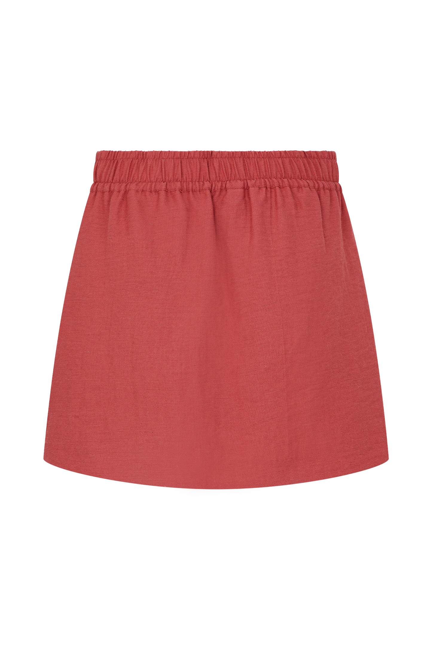 Kallie Linen Skort - Burnt Rose