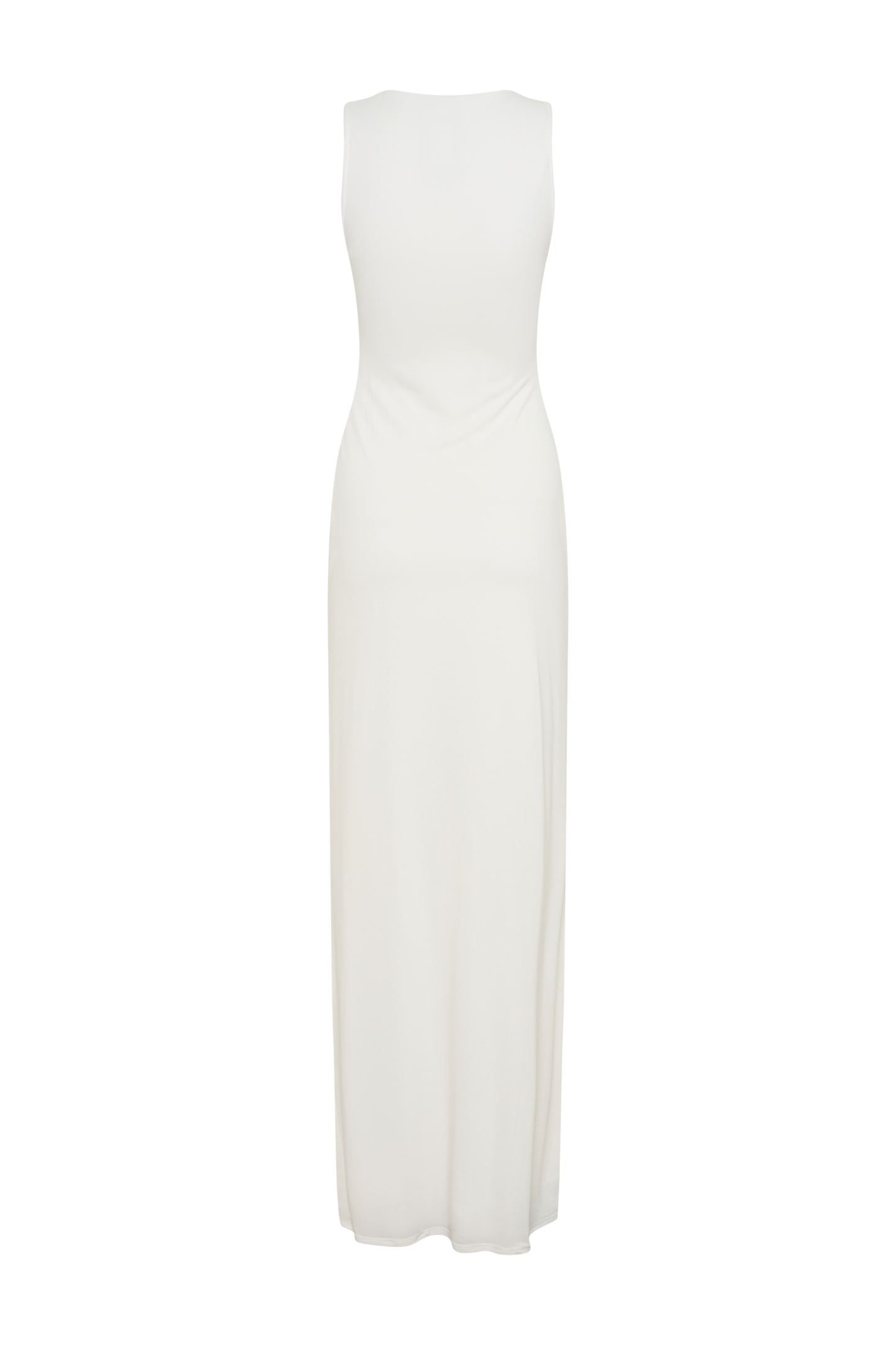 Kassidy Peached Jersey Maxi Dress - Ivory