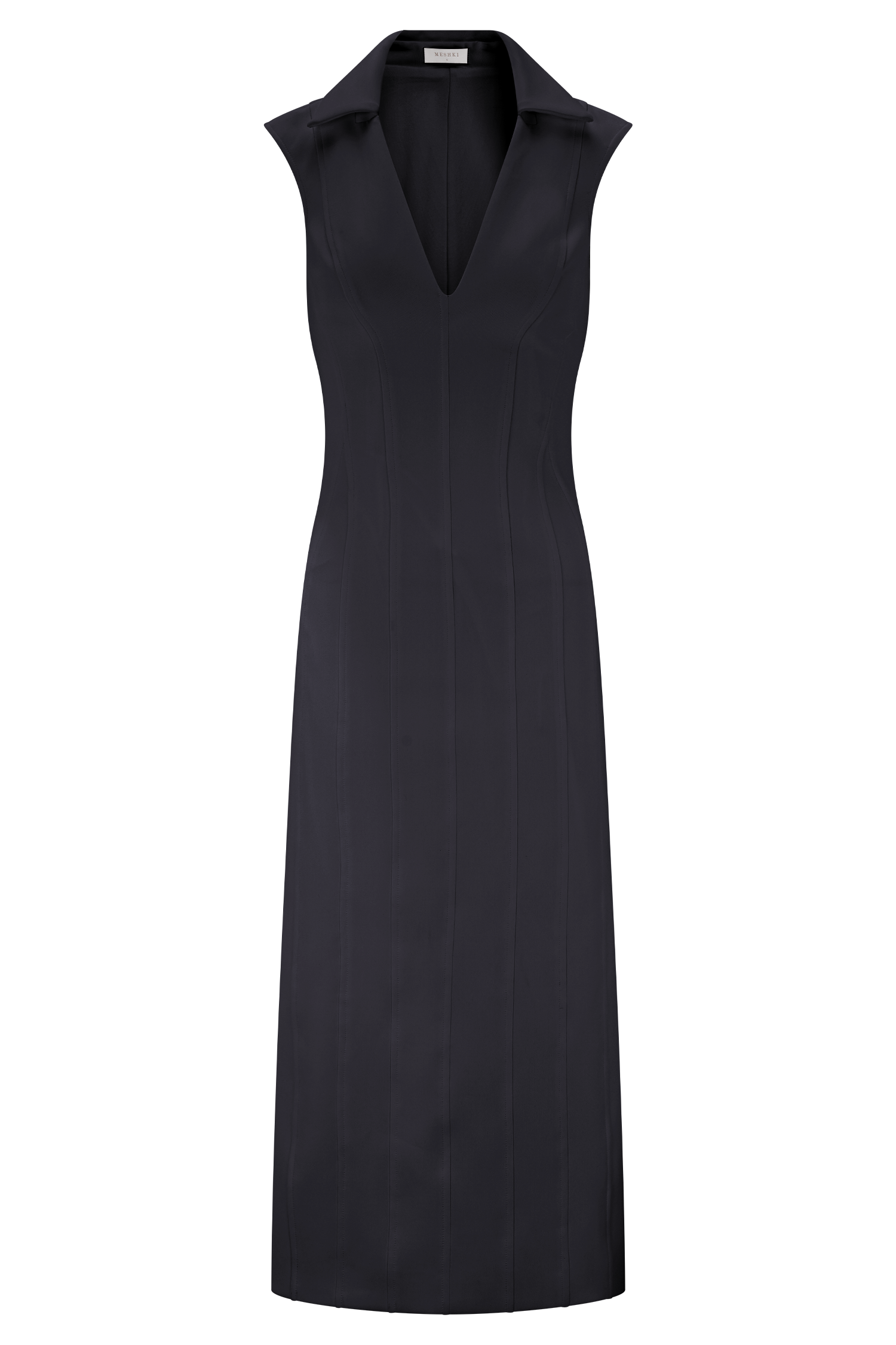 Keagan Sleeveless Midi Dress - Black #9