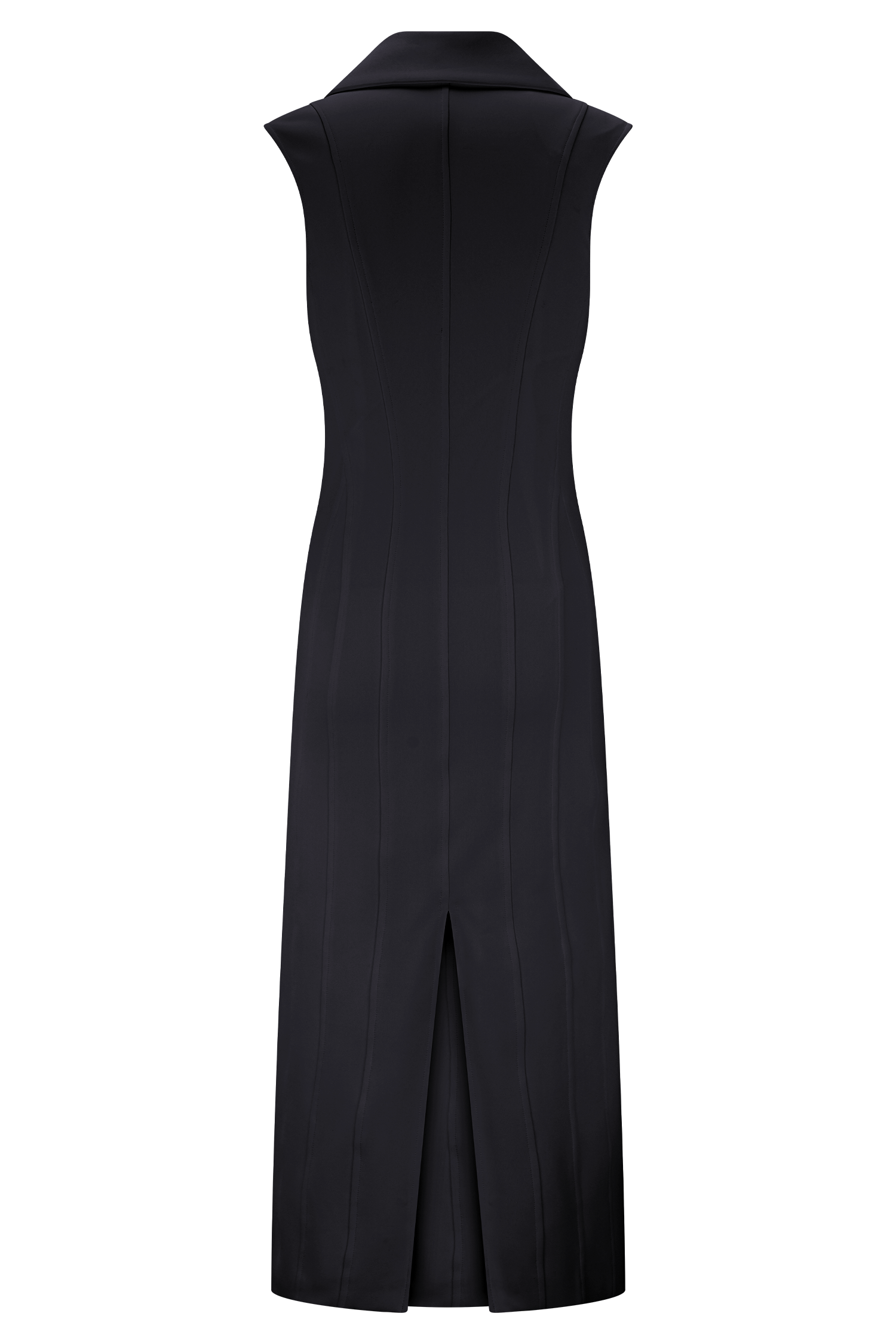 Keagan Sleeveless Midi Dress - Black #8