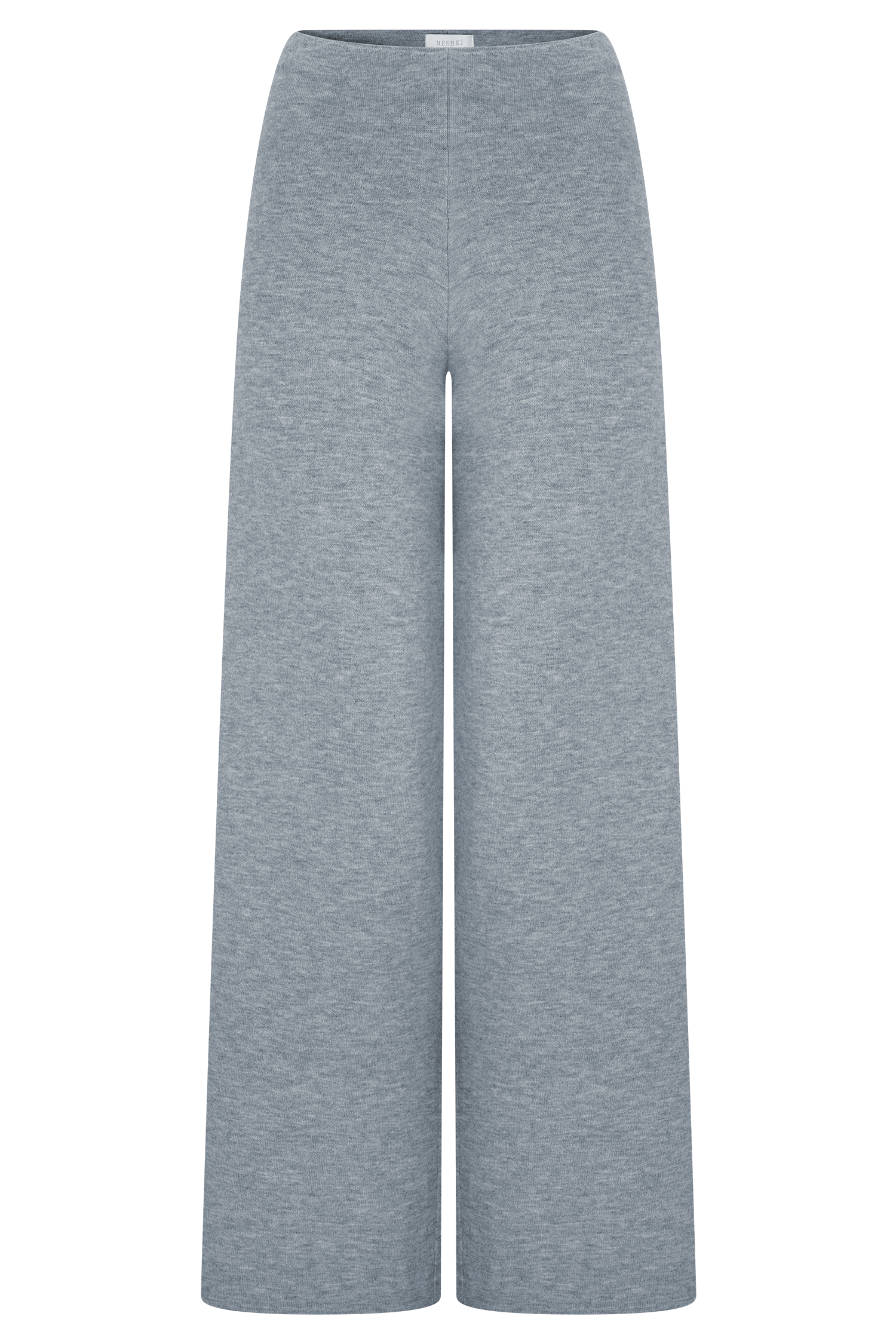 Kerrymae Straight Leg Knit Pants - Grey Marle #7