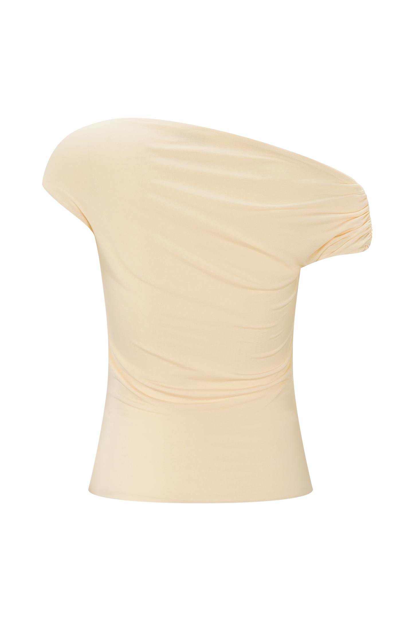 Kinsley Slinky Top With Hardware - Pale Lemon