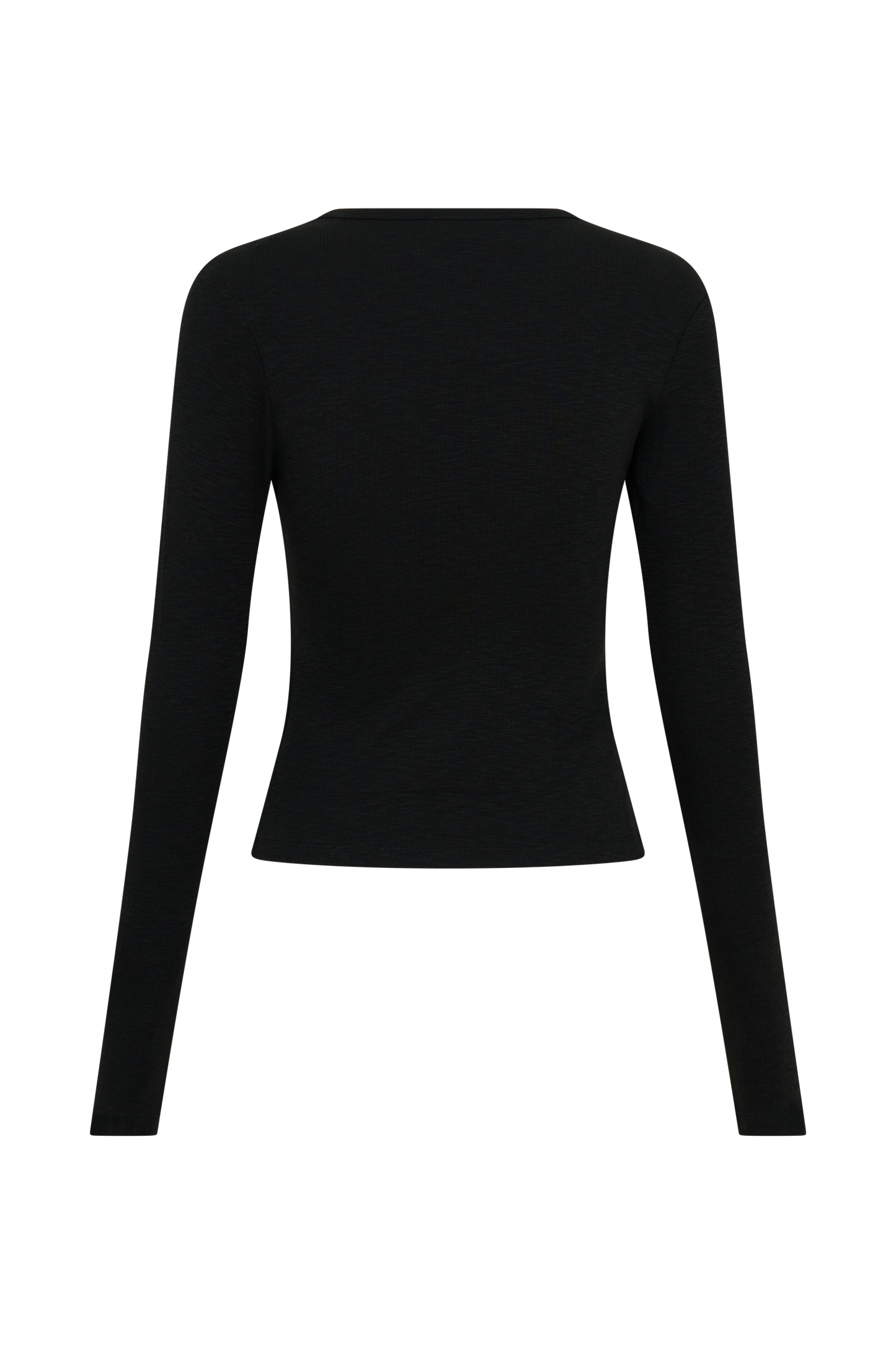 Leny Long Sleeve Top - Black
