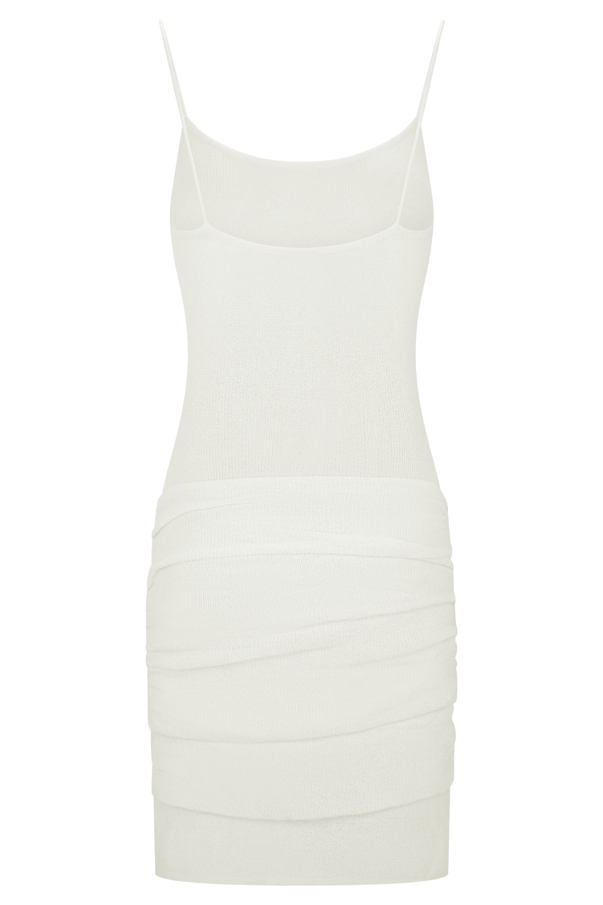 Laurie Twist Knit Mini Dress - Ivory #6