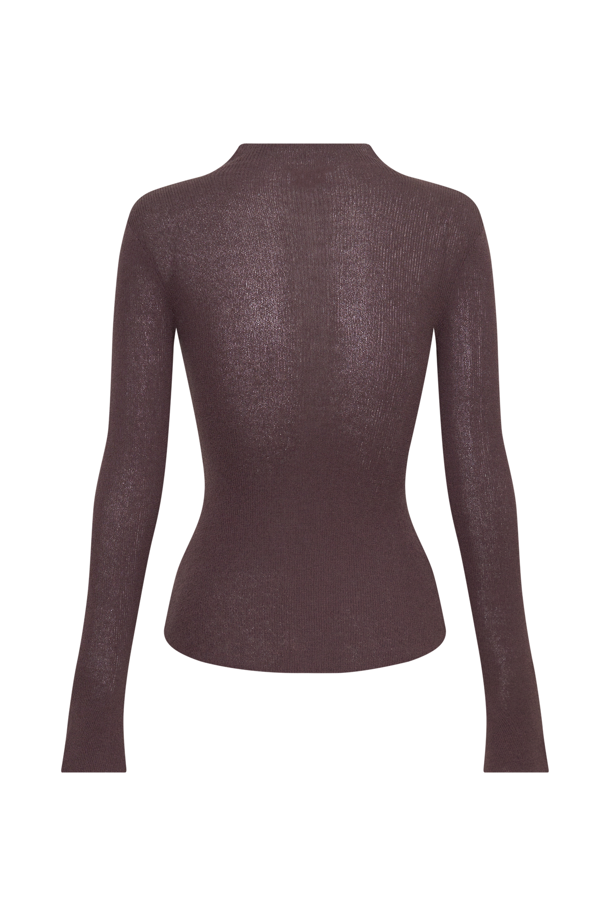 Lawson Wrap Knit Long Sleeve Top - Peppercorn