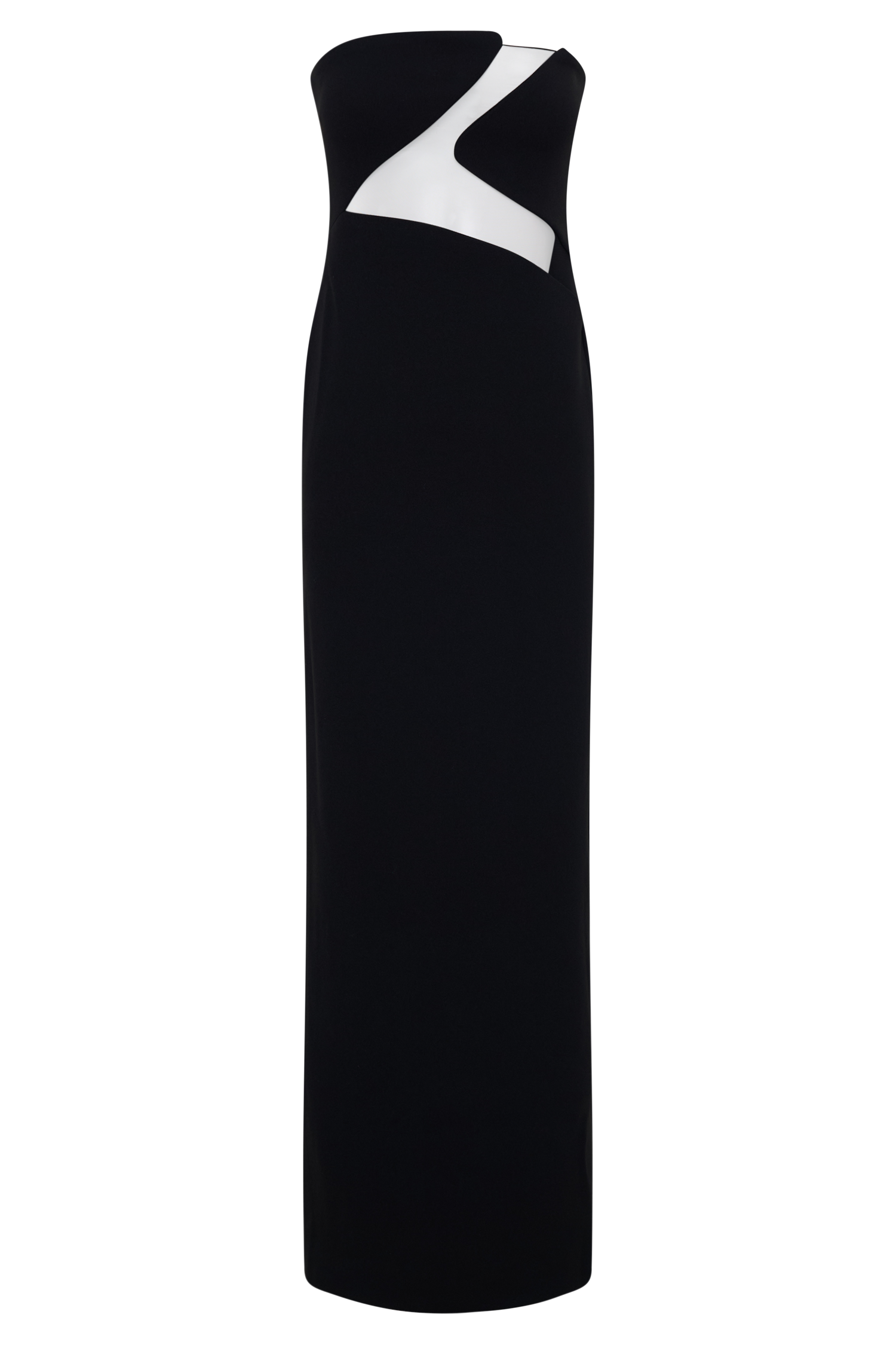 Lianne Strapless Maxi Dress - Black #7