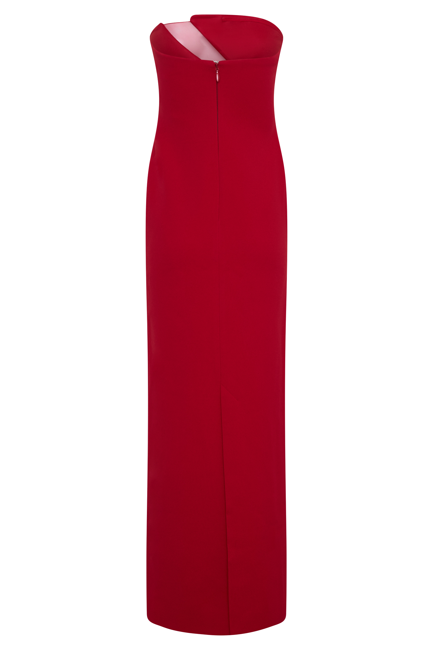 Lianne Strapless Maxi Dress - Red #8