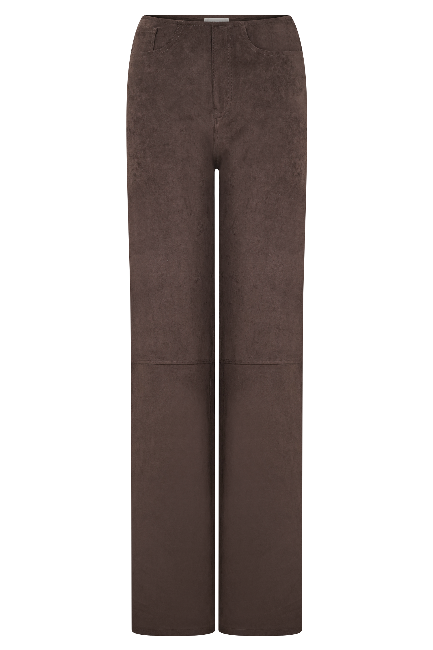 Logan Faux Suede Pants - Dark Chocolate #9