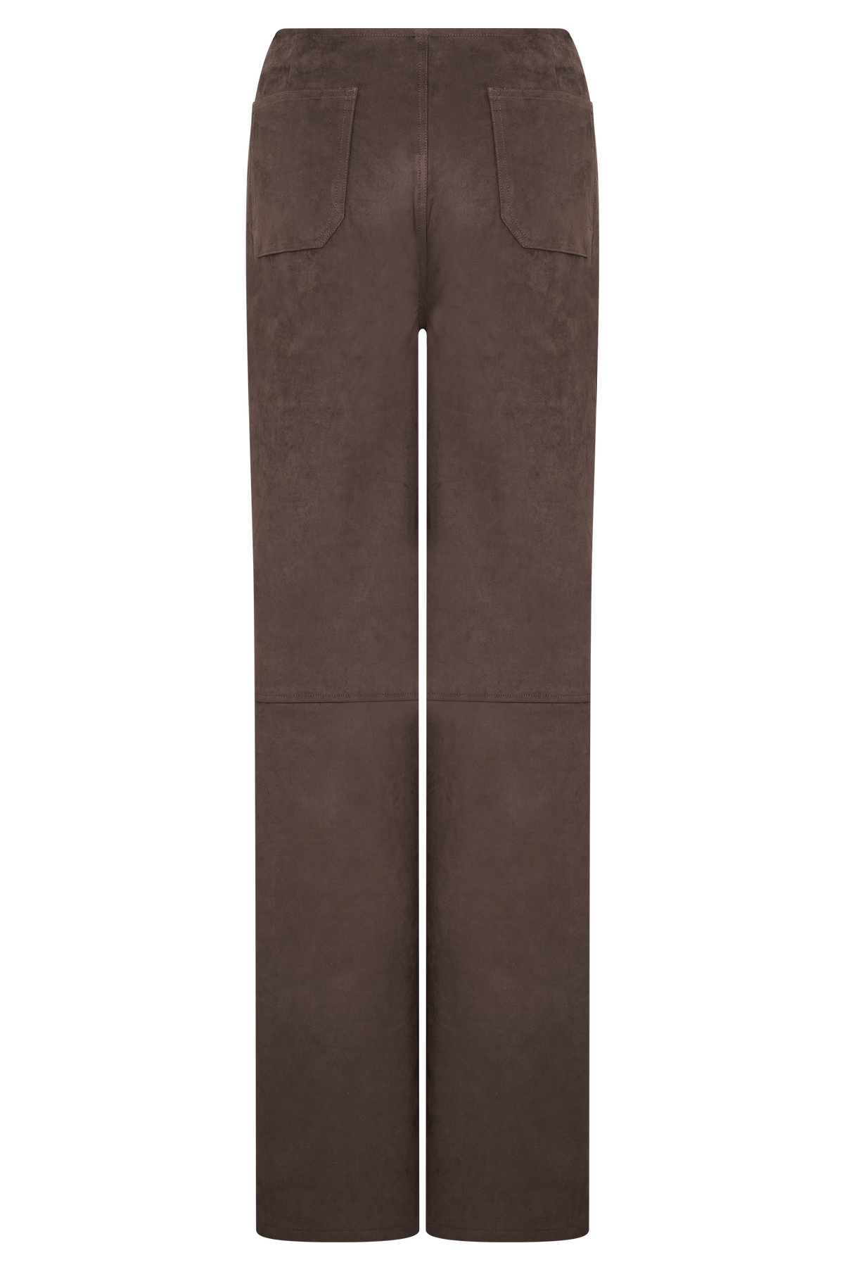 Logan Faux Suede Pants - Dark Chocolate #8