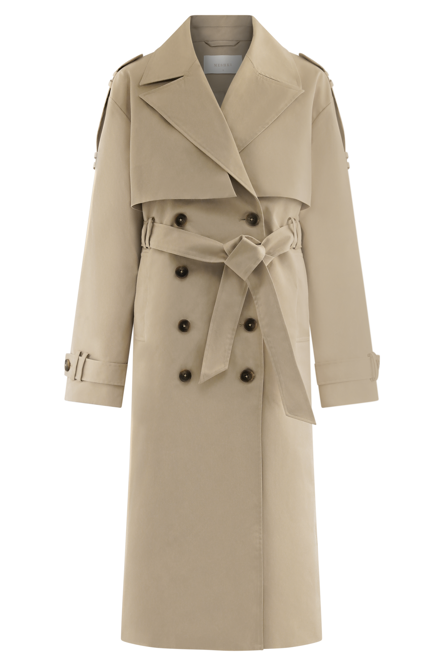 Lois Twill Trench Coat - Camel #9